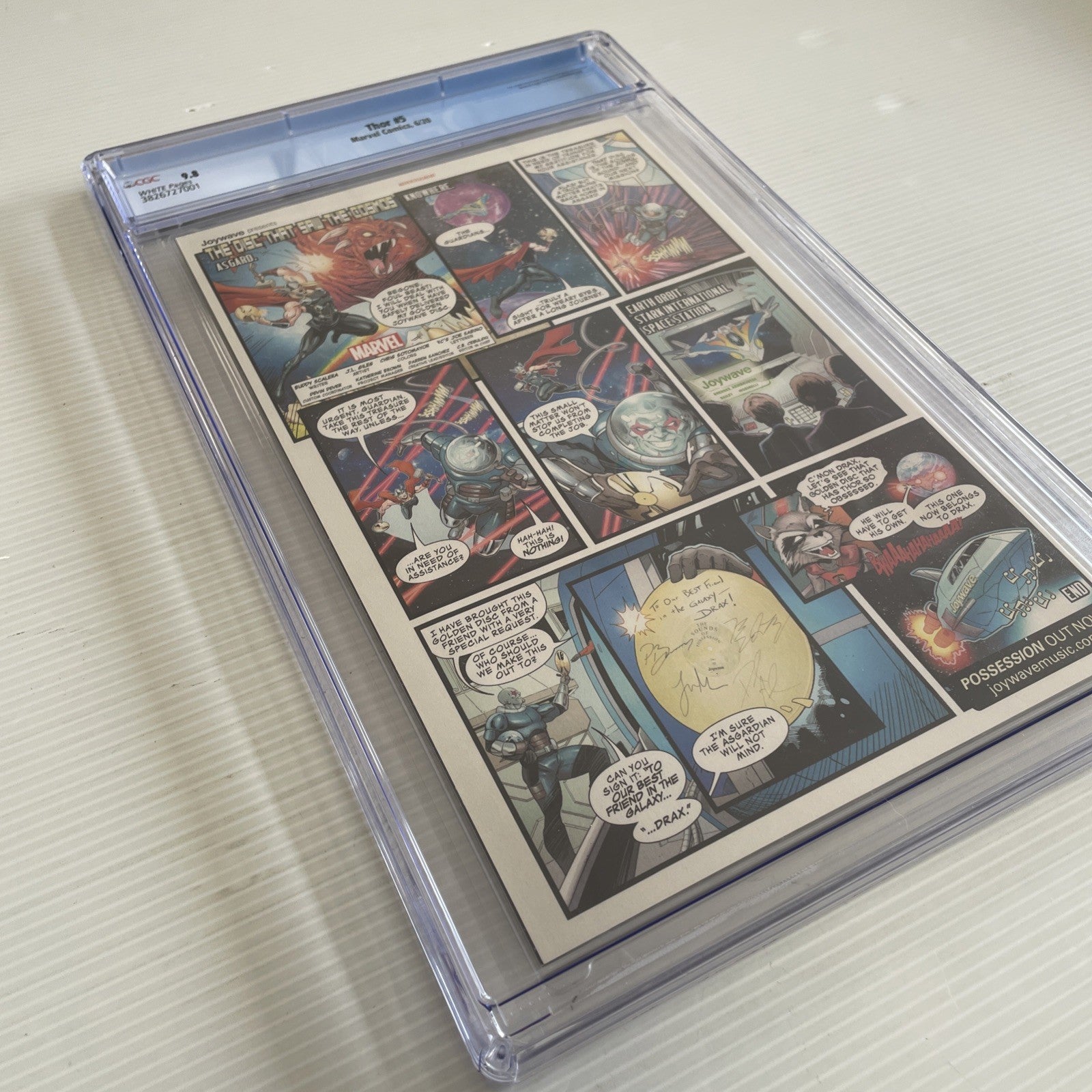 Thor #5 2020 CGC 9.8 1st Print First Black Winter7
