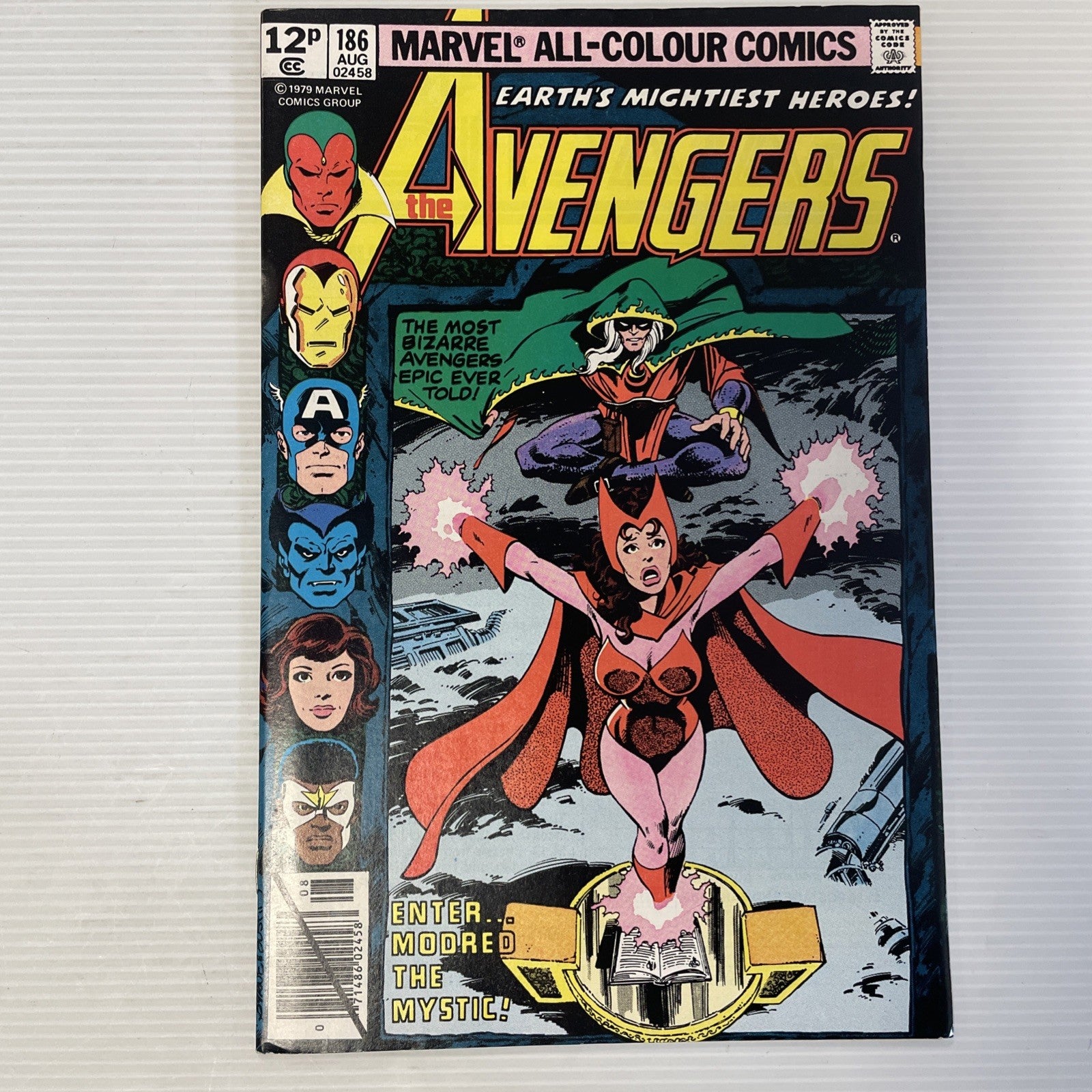 Avengers #186 1979 VF+ 1st appearance Chthon Pence Copy0