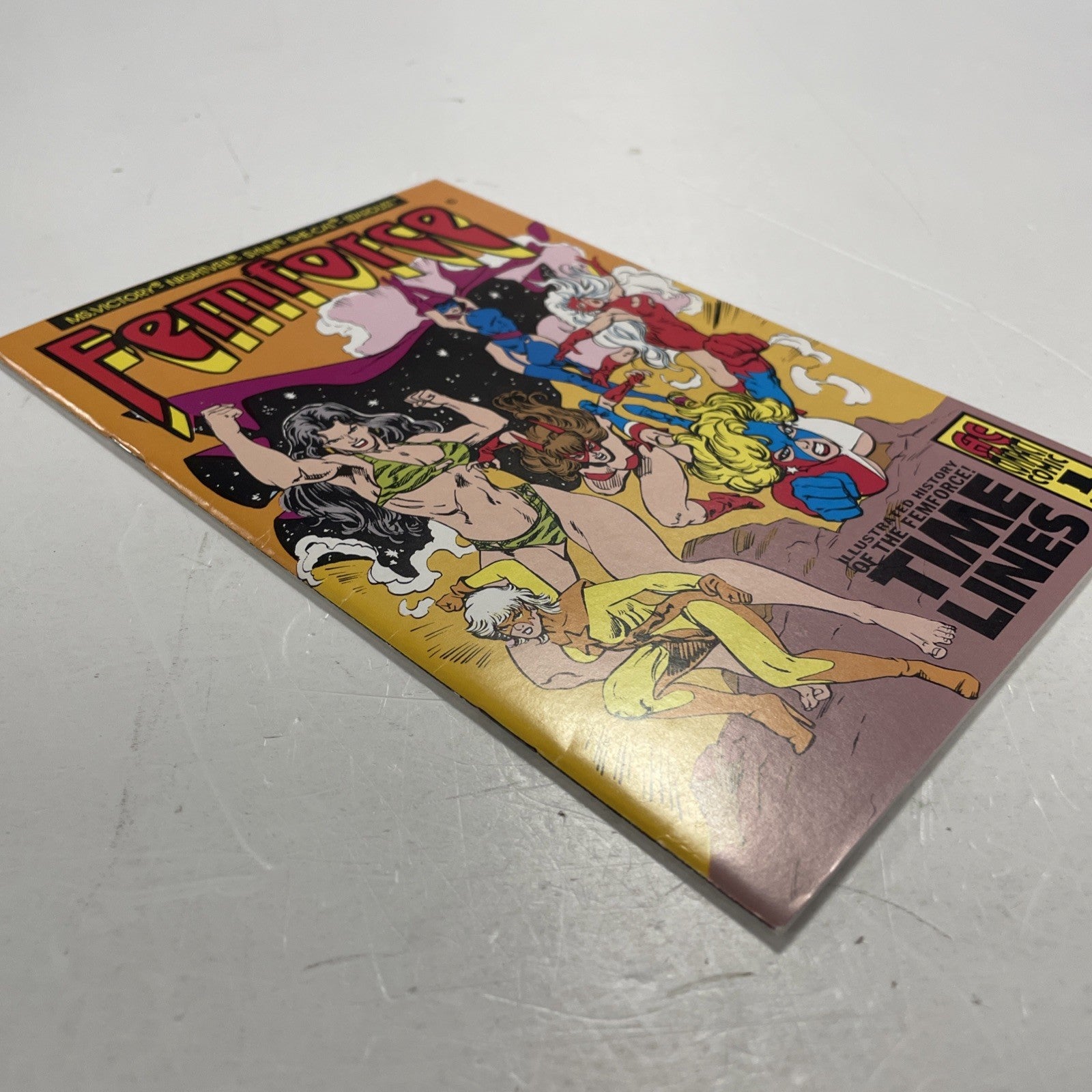 Femforce Time Lines #1 1995  Ashcan AC Comics3