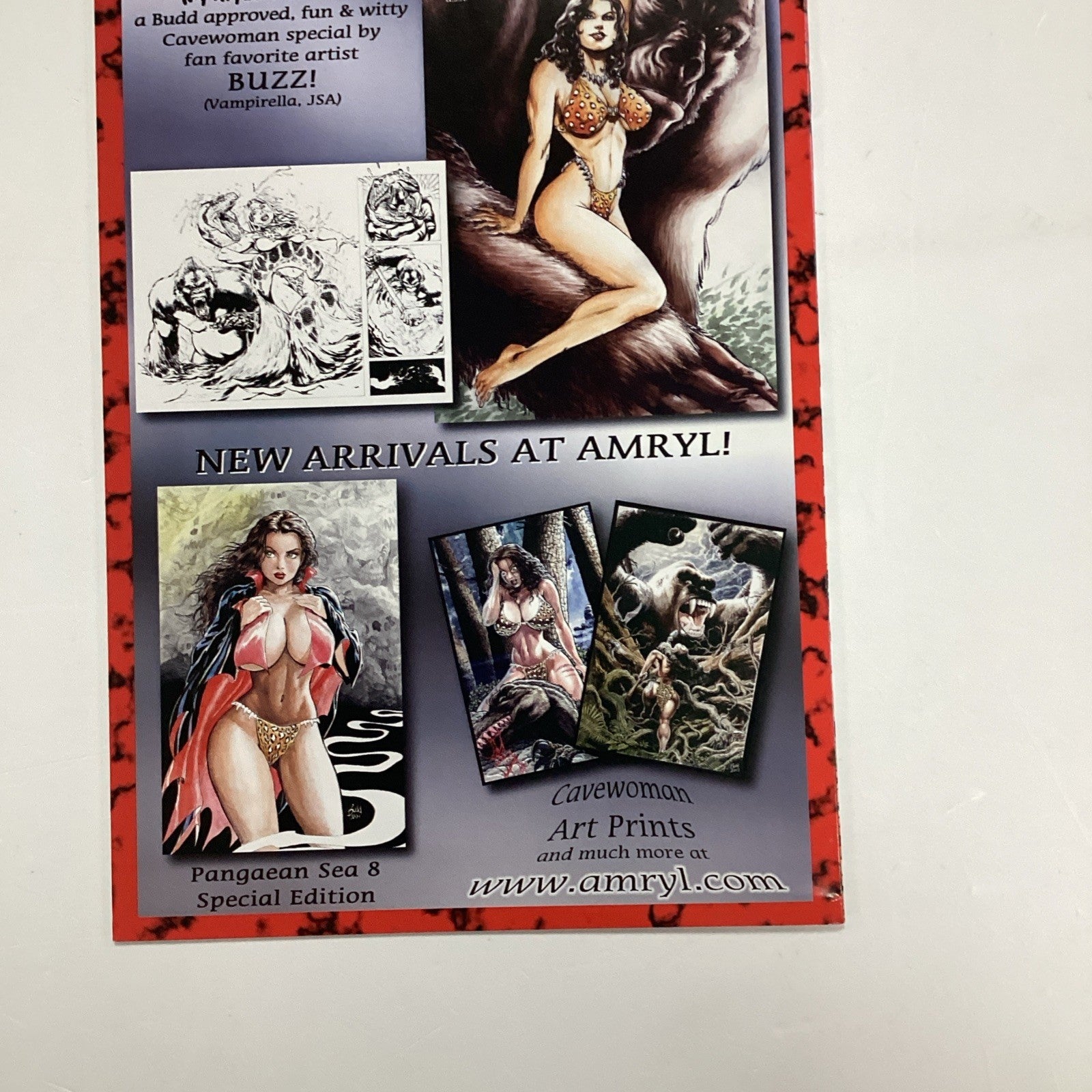 Cavewoman: Pangaean Sea #8 2004 VF/NM Variant Cover7