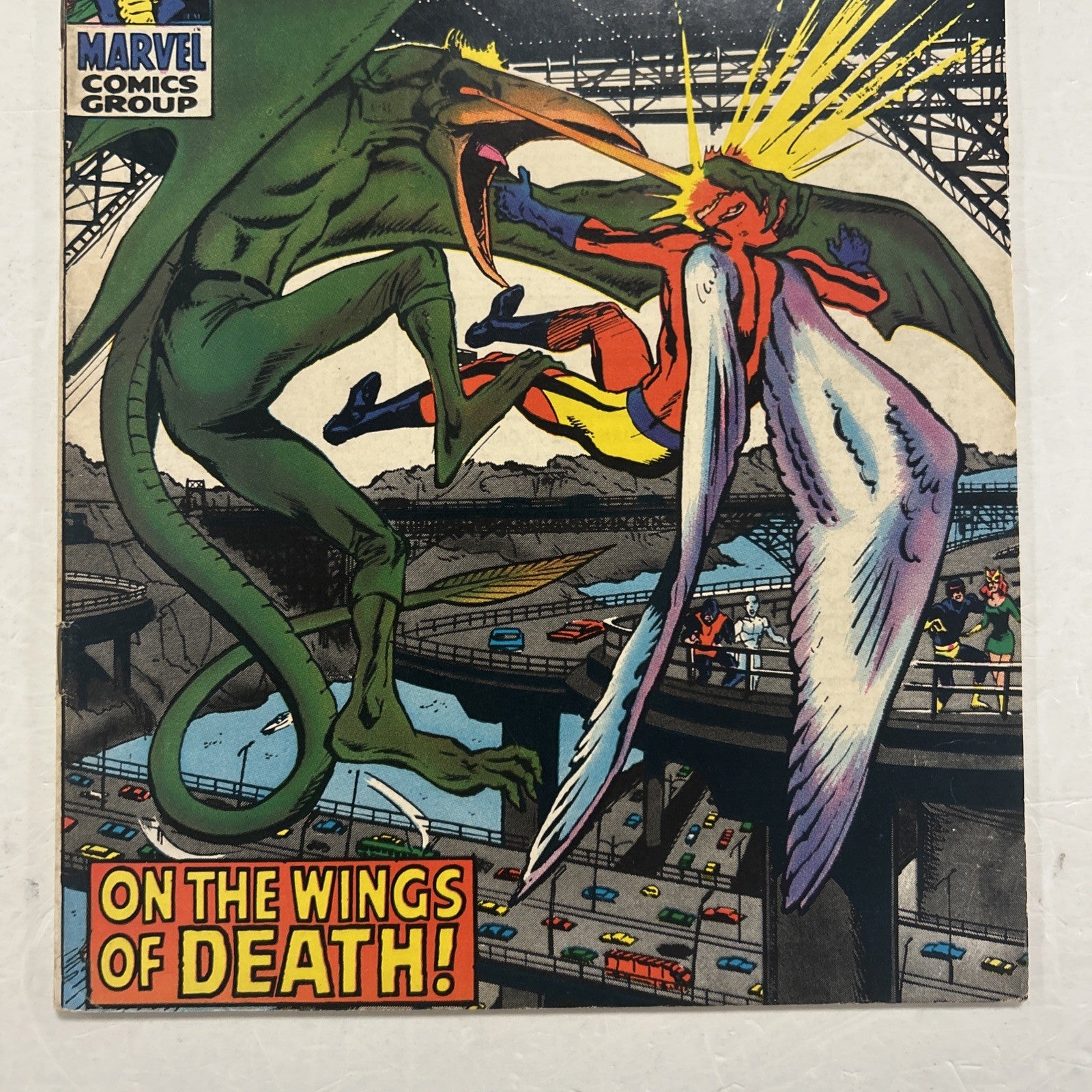 X-Men #61 1969 FN- Pence Copy 2nd Appearance of Sauron Slighly rusted staples2