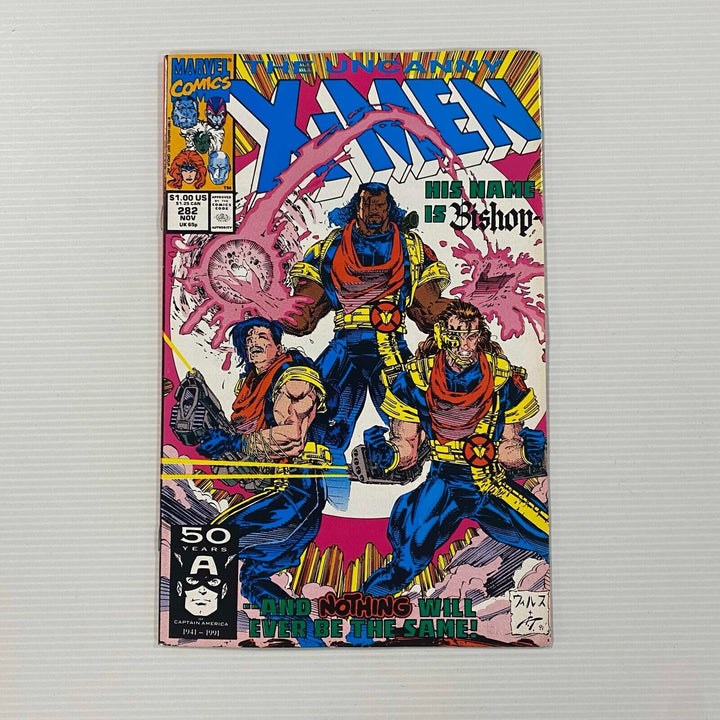 The Uncanny X-Men #282 1991 VF+ 1st Appearance of Bishop