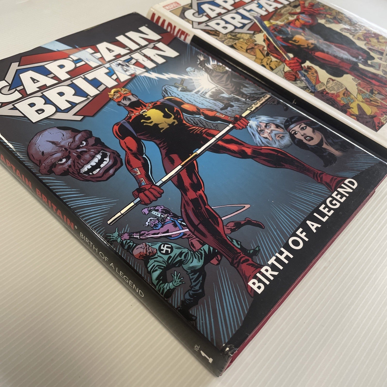 Captain Britain Vols 1 & 2 Set Birth Of A Legend, Siege of Camelot HC Graphic No7