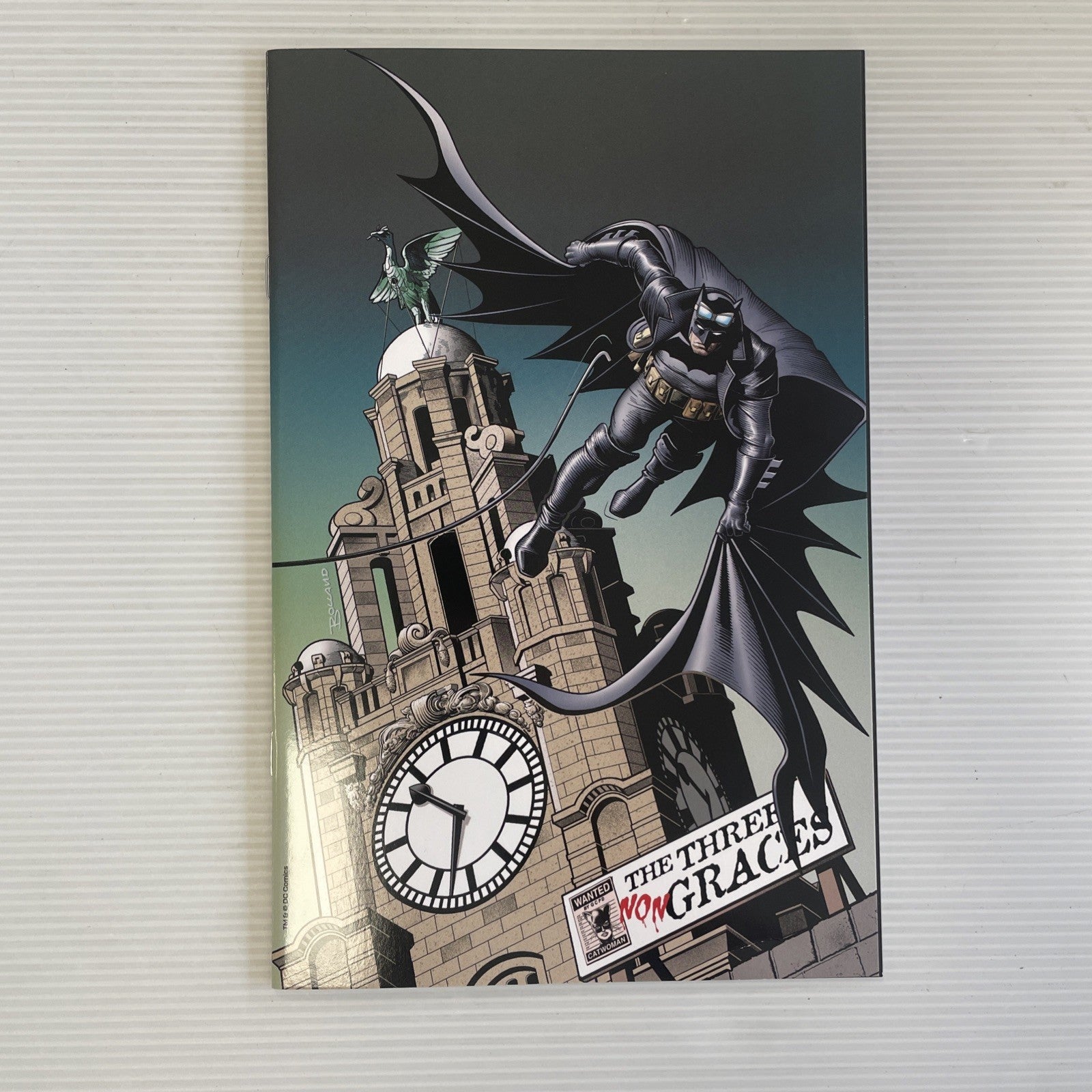 Batman The Detective #1 2021 VF+ Brian Bolland Virgin Variant Forbidden Planet *0