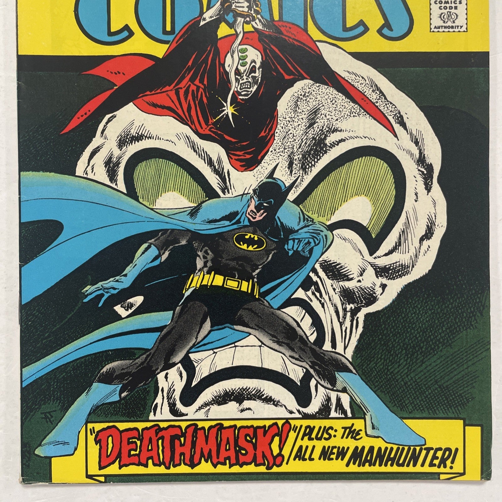 Detective Comics #437 1973 FN/VF 1st Appearance of New Manhunter Pence Stamp2