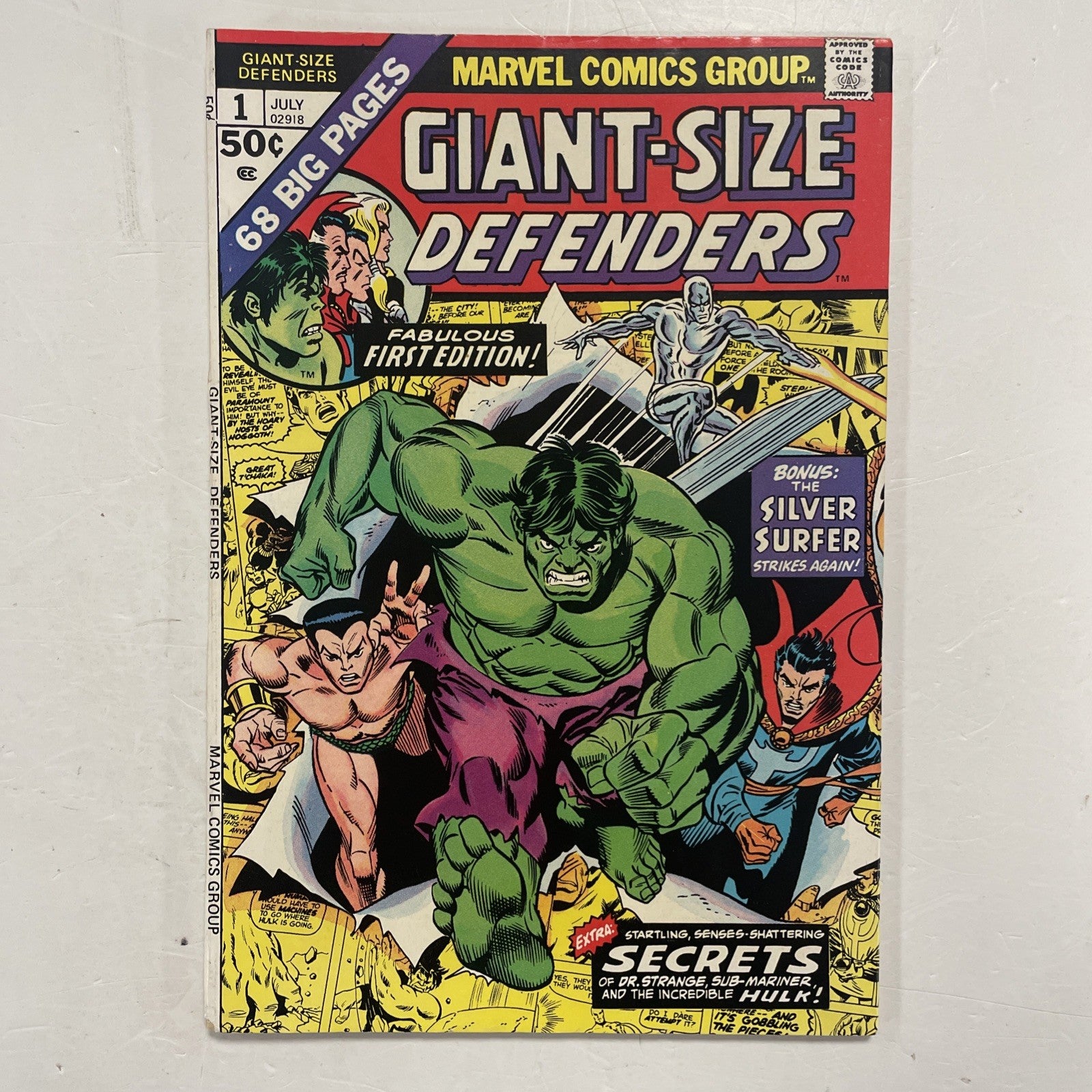 Giant-Size Defenders #1 1974 FN+0