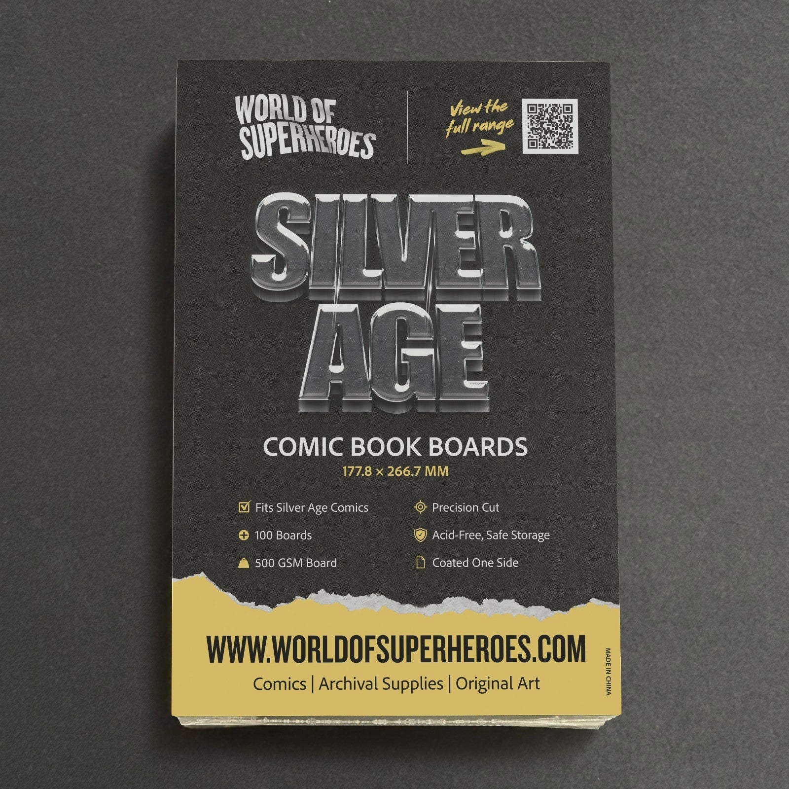 100 Silver Age Comic Book Backing Boards Storage  INC. 2 FREE COMICS4