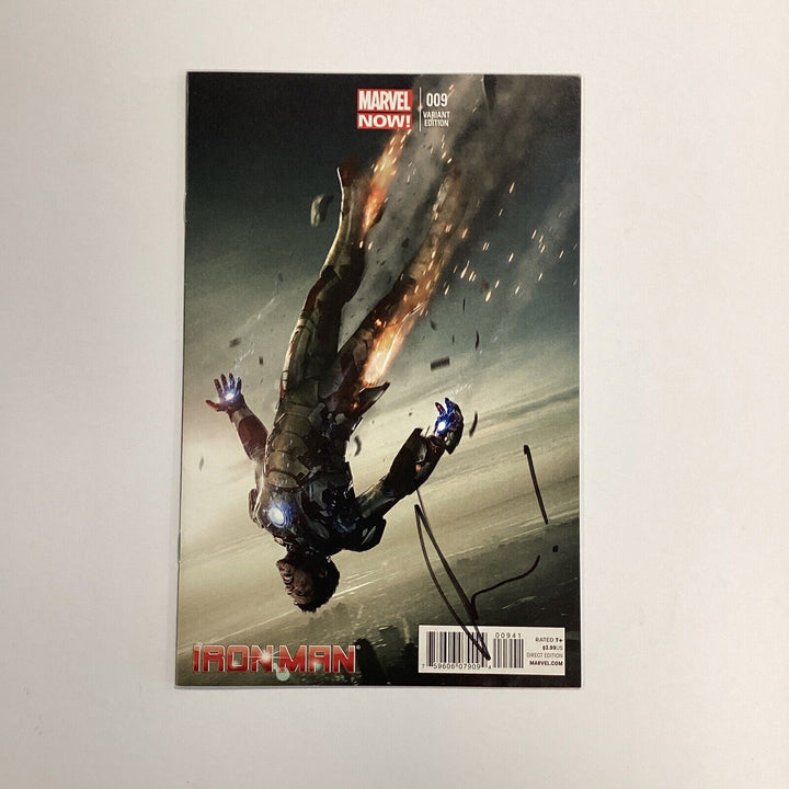 Iron Man #9 2013 VF/NM Movie Variant Cover Signed Kieran Gillan