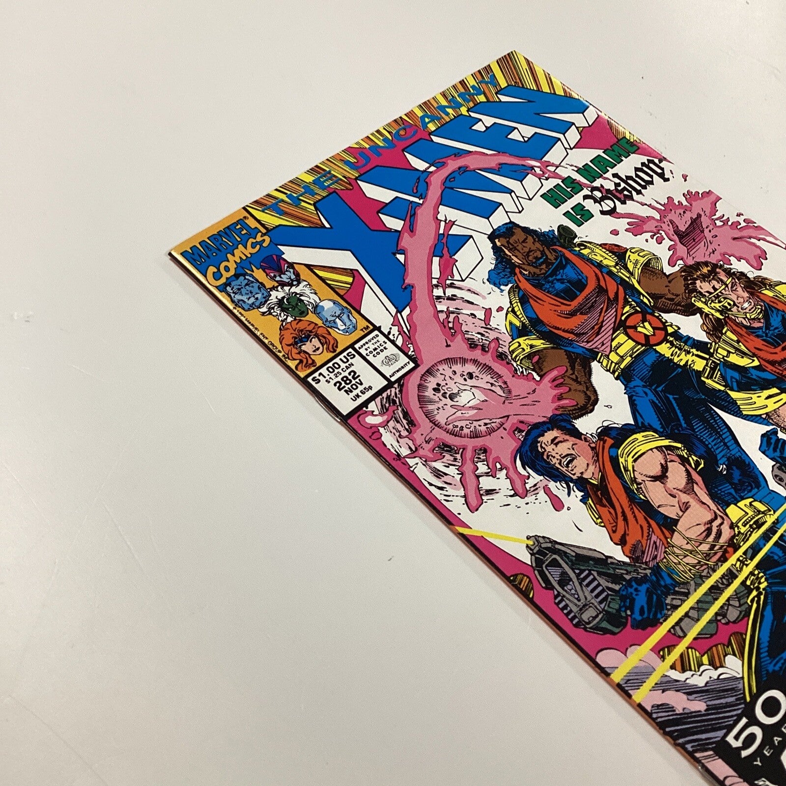 X-Men #282 1991 VF/NM 1st Appearance Of Bishop4