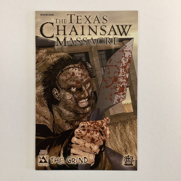 The Texas Chainsaw Massacre the Grind #1-3 2006 VF Wrap Covers Complete Avatar