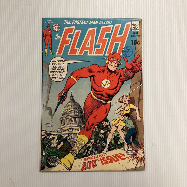 Flash #200 1970 VG/FN