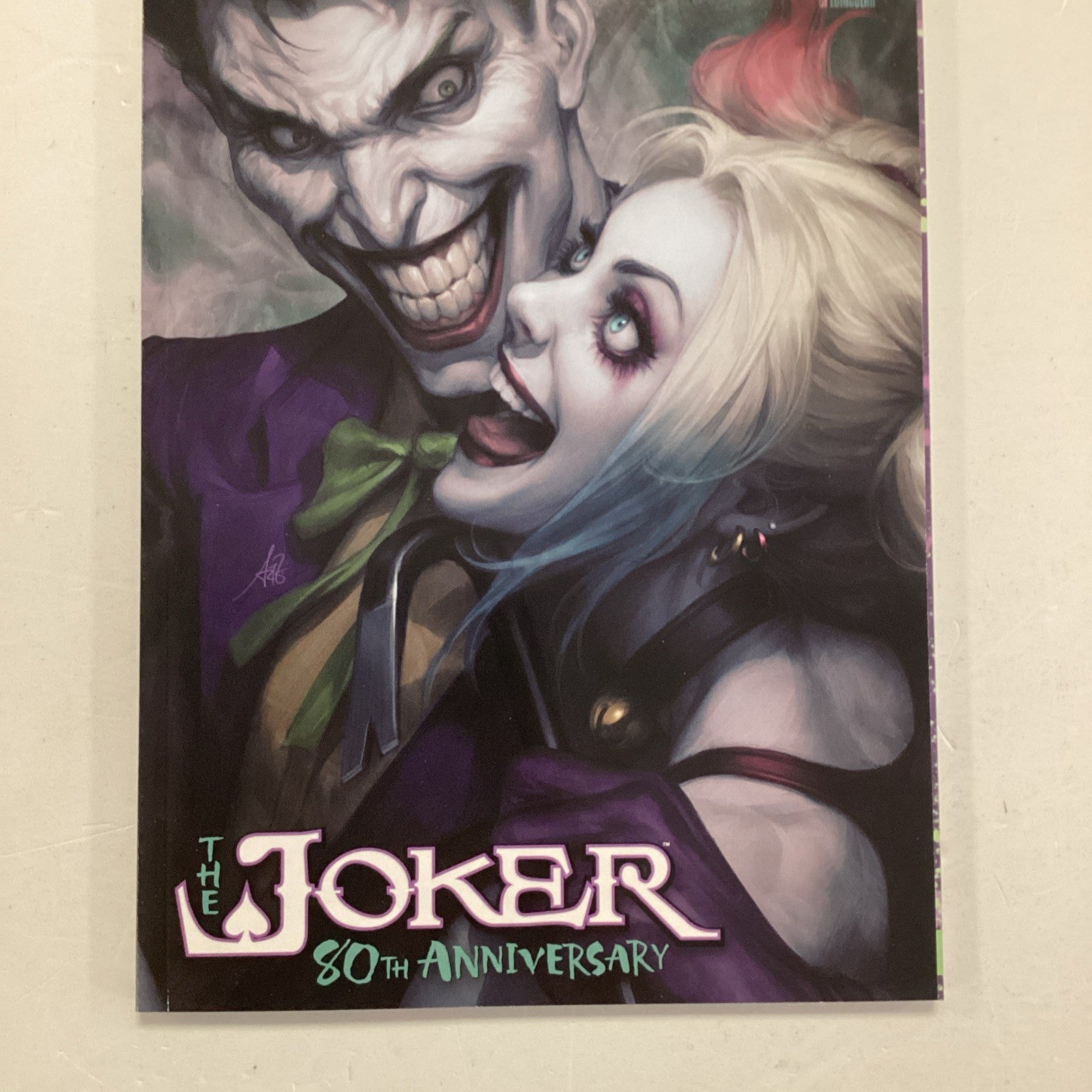 Joker 80th Anniversary 2020 NM Stanley Artgerm Lau Trade Variant2