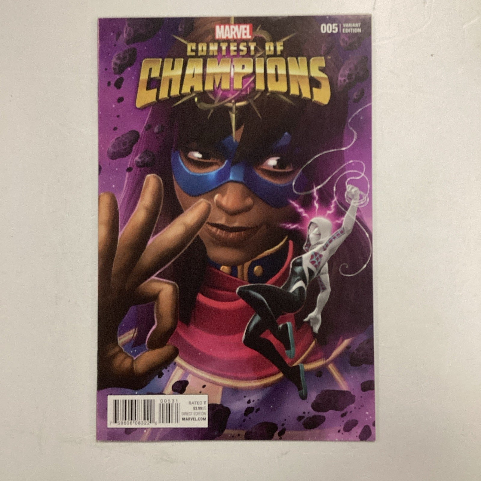 Contest Of Champions #5 2015 VF/NM 1:10 Kabam Variant0