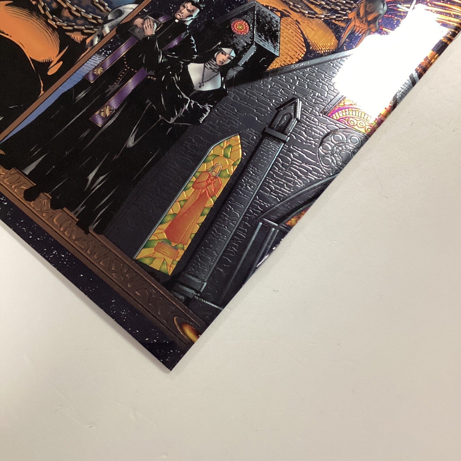 Avengelyne #1 1995 NM Chromium Foil Cover Maximum Press9