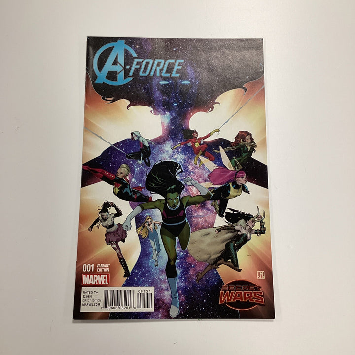 A-force #1 20165 VF/NM 1st App Singularity Jorge Molina 1:25 Varia0