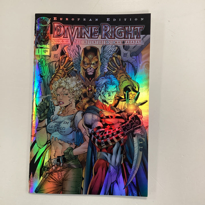 Divine Right #1 1997 NM Chromium Cover Variant Image Comics0