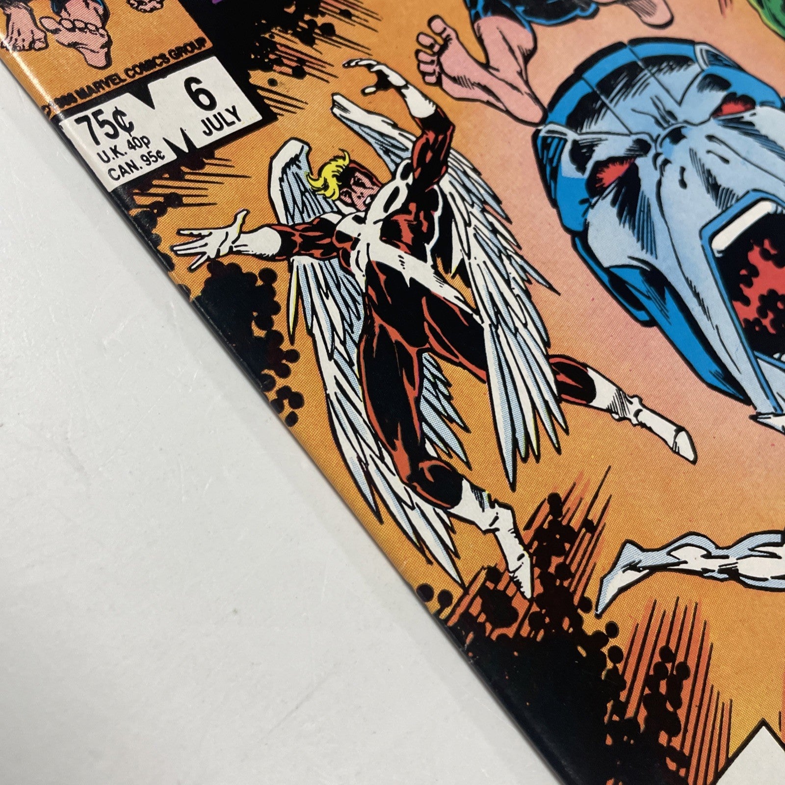 X-factor #6 1986 FN/VF 1st Full Appearance of Apocalypse (2)4