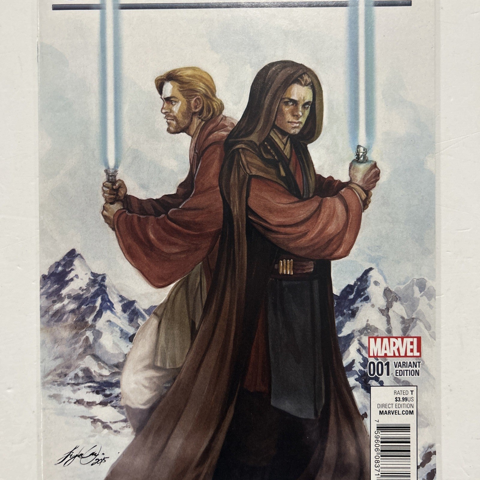 Star Wars Obi-Wan & Anakin #1 2016 NM Siya Oum Variant2