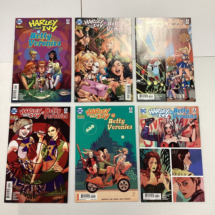 Harley And Ivy Meet Betty & Veronica #1-6 2017 VF/NM