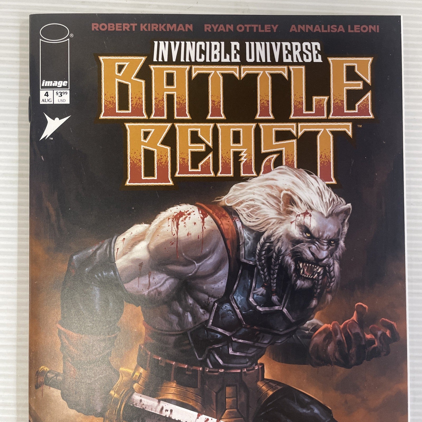 Invincible Universe Battle Beast #4 2025 NM Kevin Tolibao Whatnot Exclusive (3)1