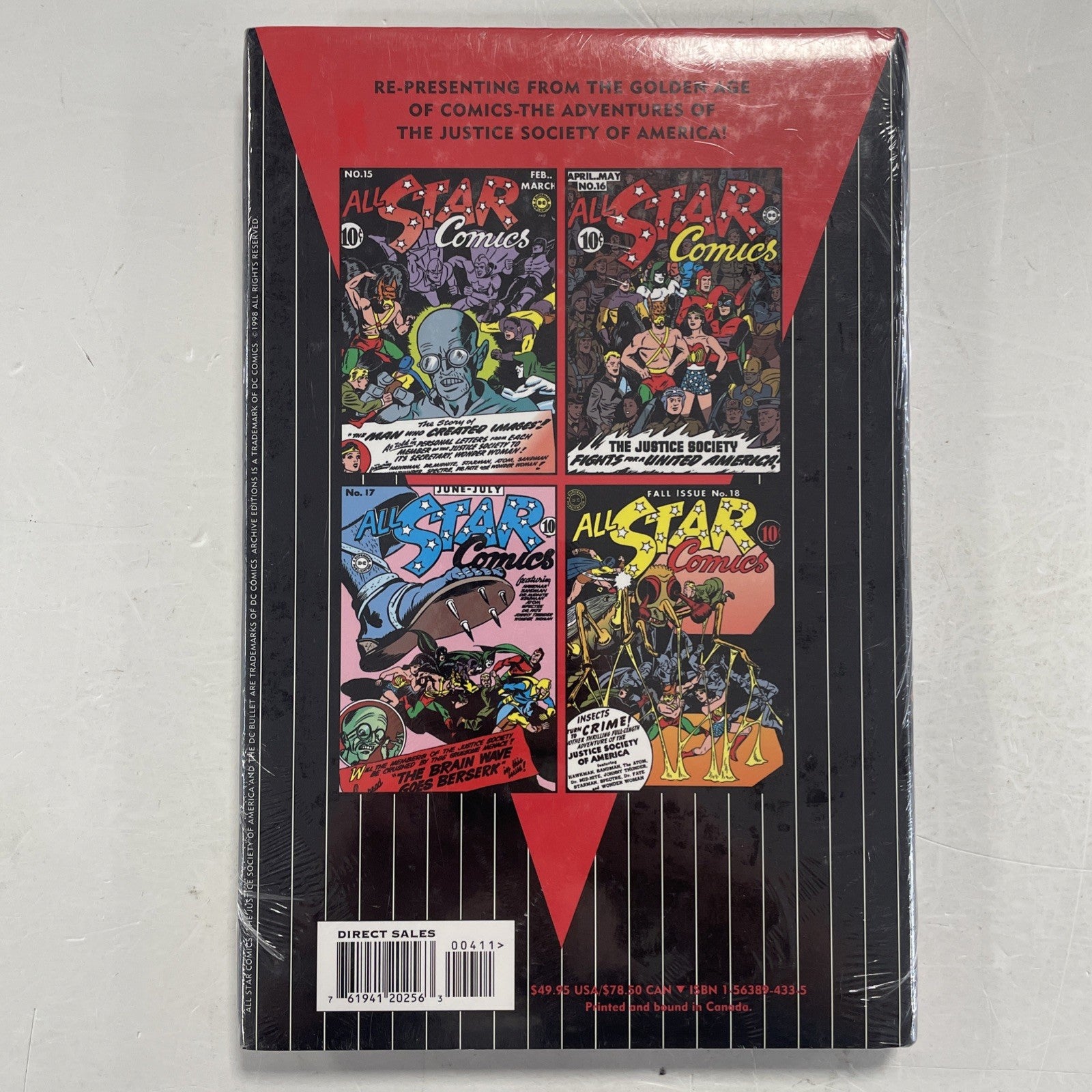 All Star Comics Archives Vol 4 DC Comics HC Graphic Novel4