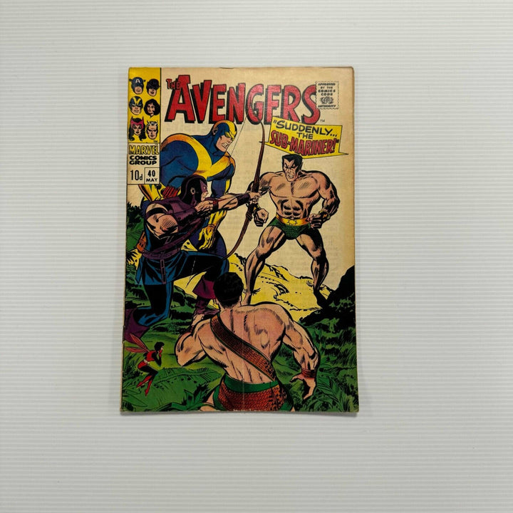 The Avengers #40 1967 VG+ Pence Copy