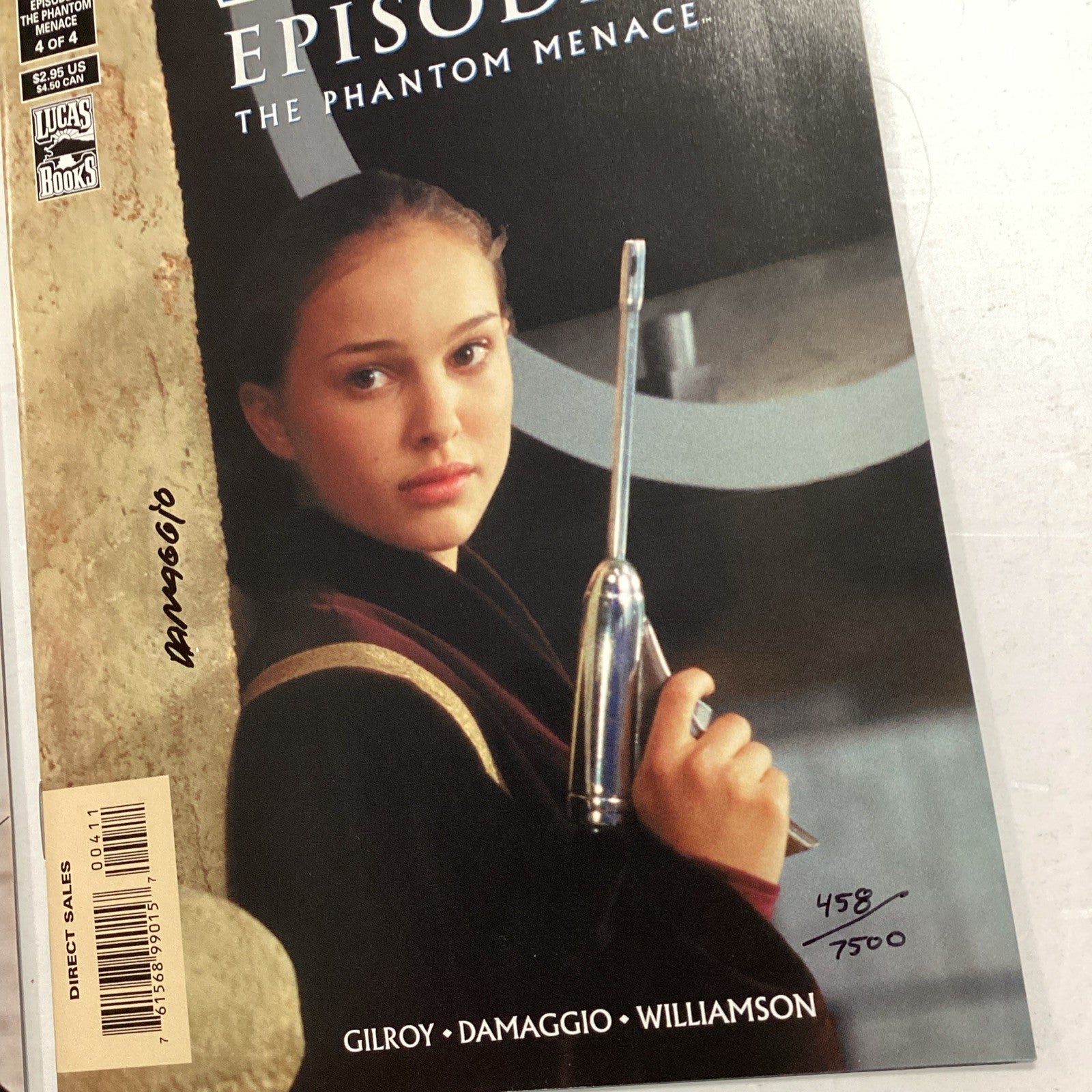 Star Wars Episode 1 The Phantom Menace #1-4 Collection Signed Dynamic Forces4
