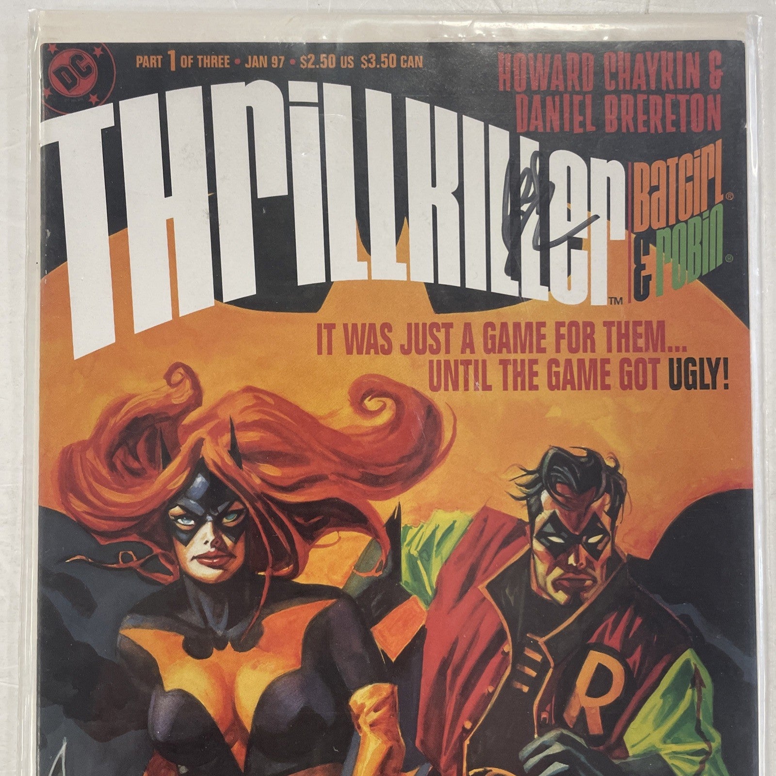 Thrillkiller #1 1997 Signed Dan Brereton & Howard Chaykin DF CoA 13/1751
