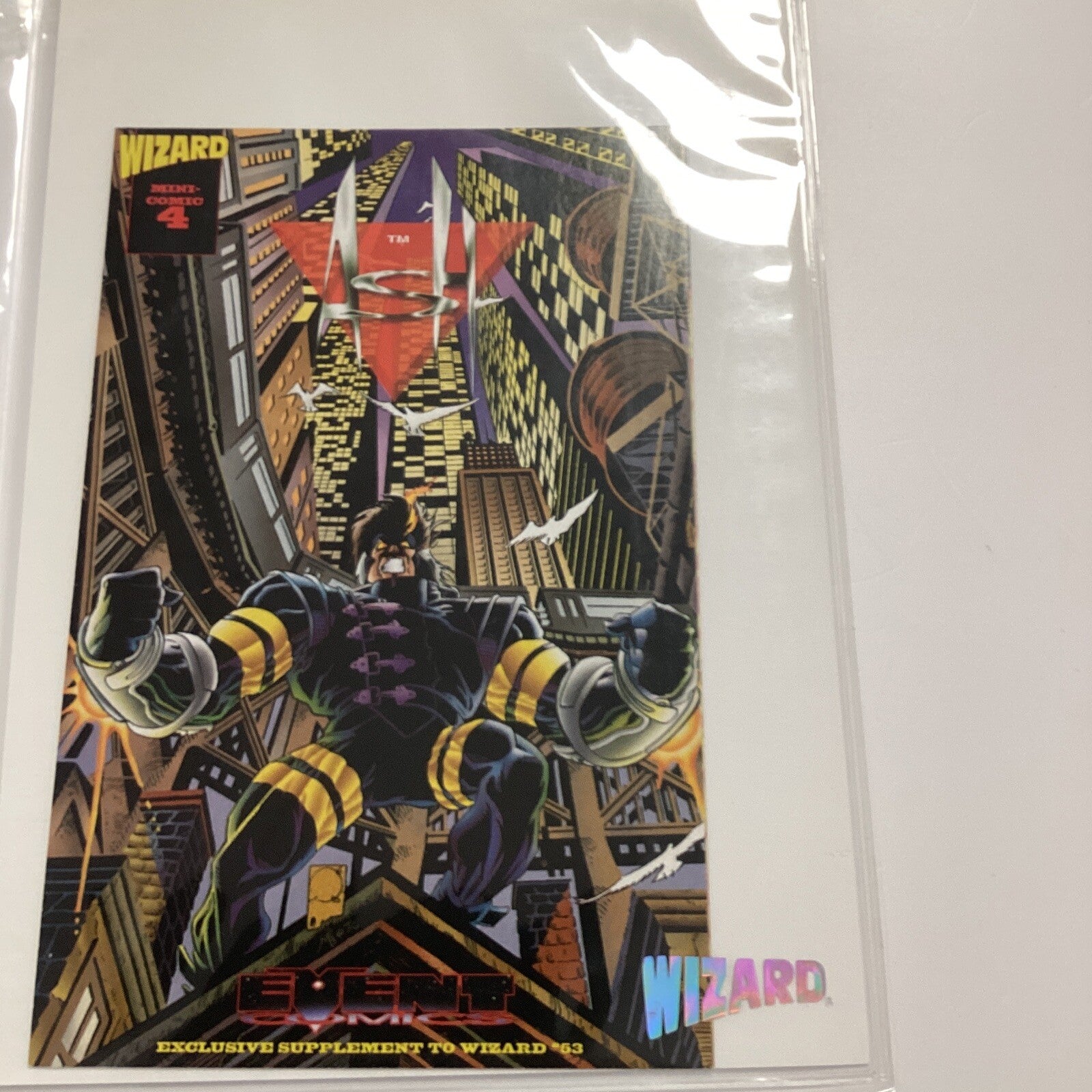 Ash #0, #5, #6 Wizard #1/2 & Mini Comic #4 1996 Event Comics Signed by Artists10