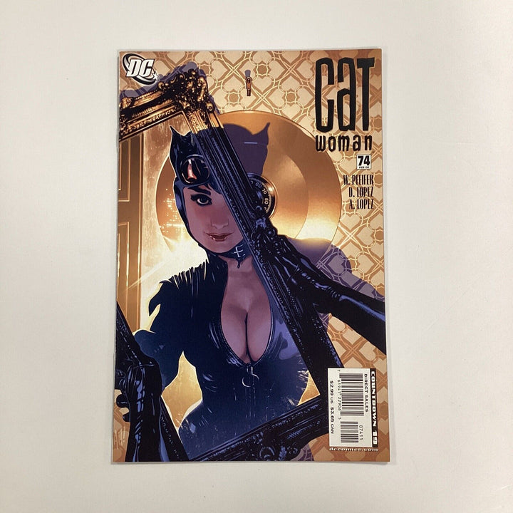 Catwoman #74 2008 VF/NM Adam Hughes Cover