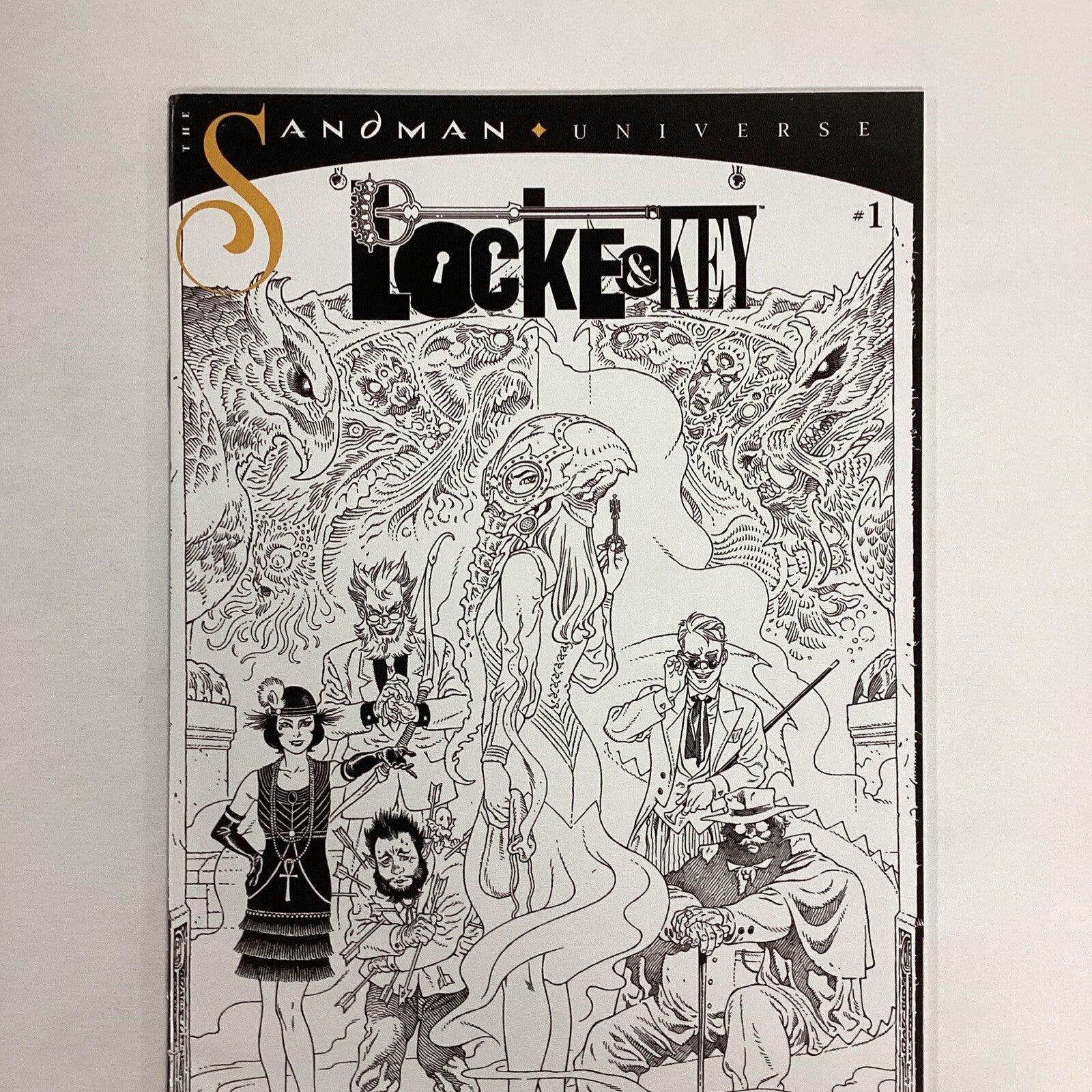 Locke & Key #1 Hell & Gone 2020 NM x2 cover A & sketch Variant IDW8