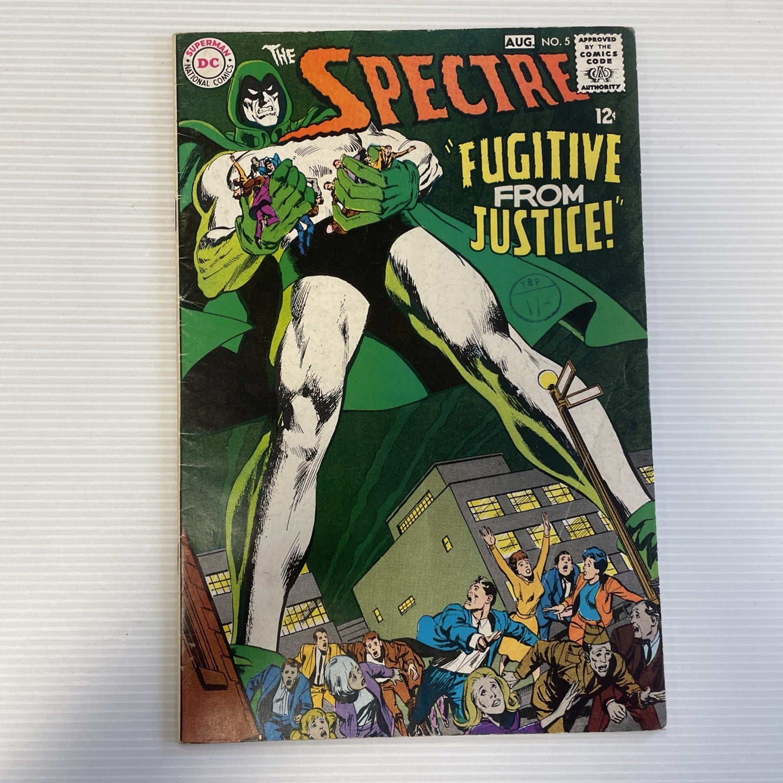 The Spectre #5 1968 VG/FN Pence Stamp0