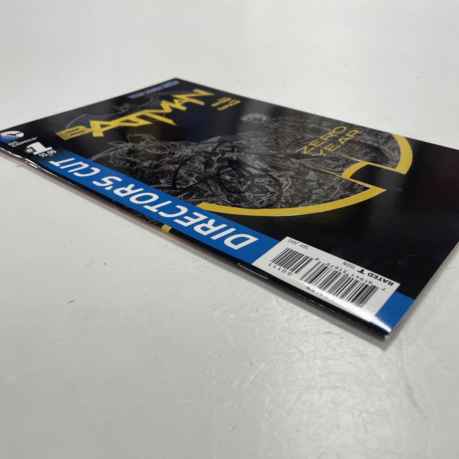Batman Zero Year #1 2013 Directors Cut Signed by Scott Snyder3