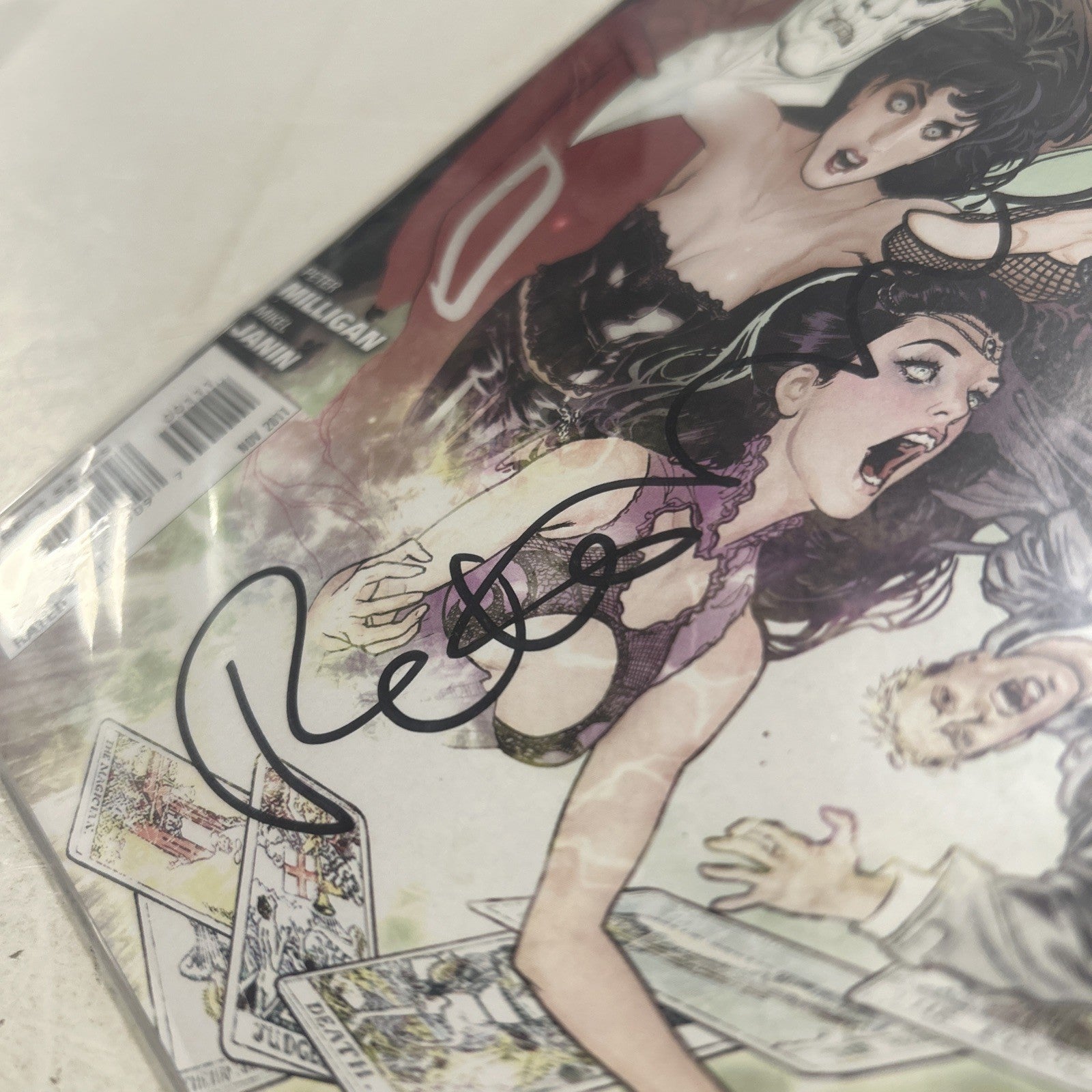 Justice League Dark #1 2011 NM 1st Team Appearance Signed by Pete Milligan4