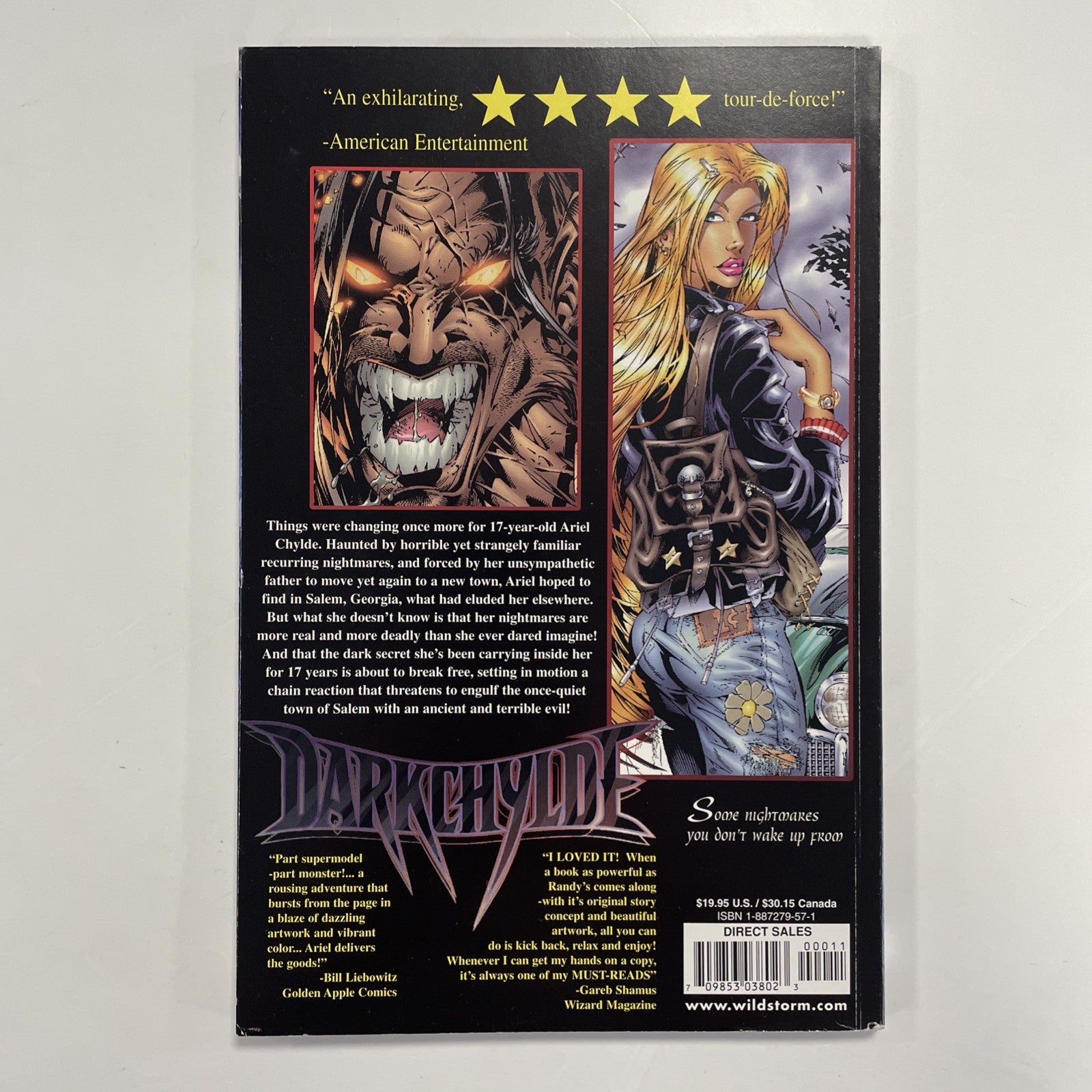 Darkchylde The Descent 1998 TPB Image Homage Canada4