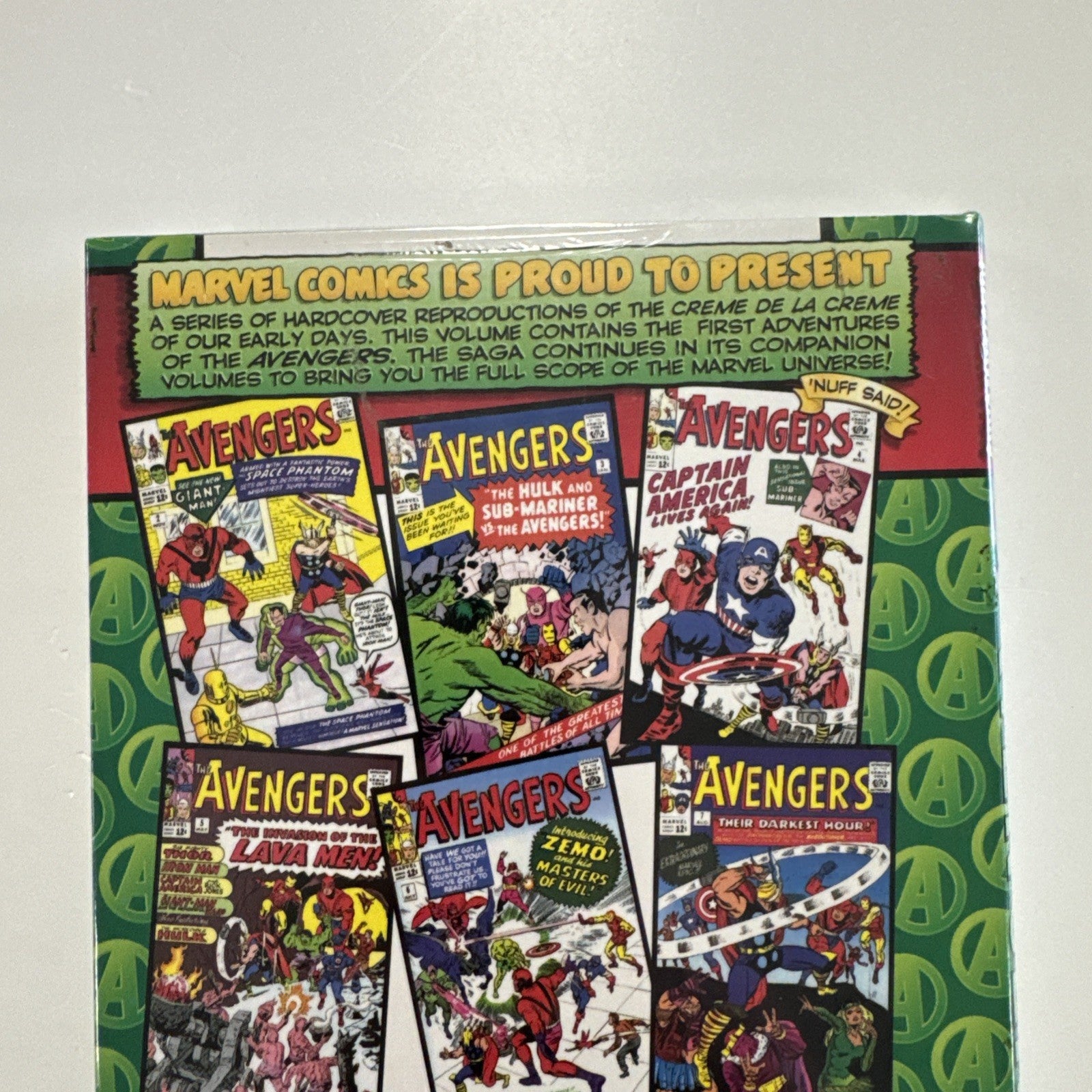 Marvel Masterworks The Avengers #1-10 1997 Hardcover NEW & SEALED7