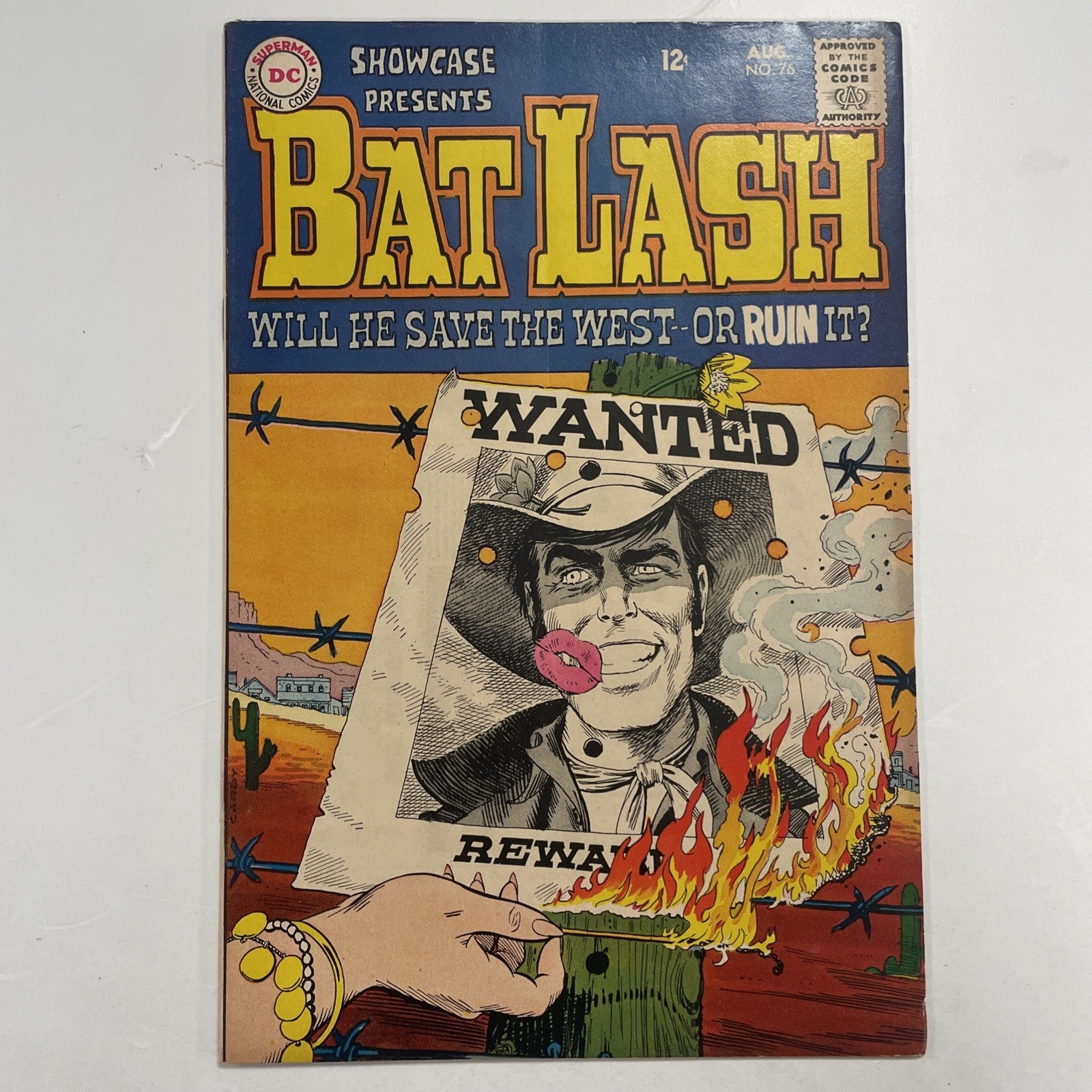 Showcase Presents #76 1968 FN+ Bat Lash 1st Appearance of Bat Lash0