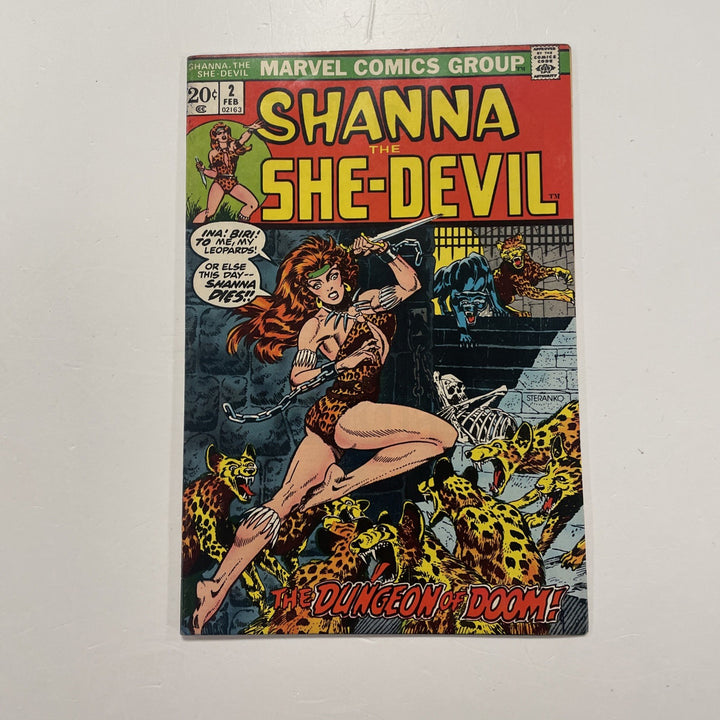 Shanna The She-devil #2 1973 FN (2)0
