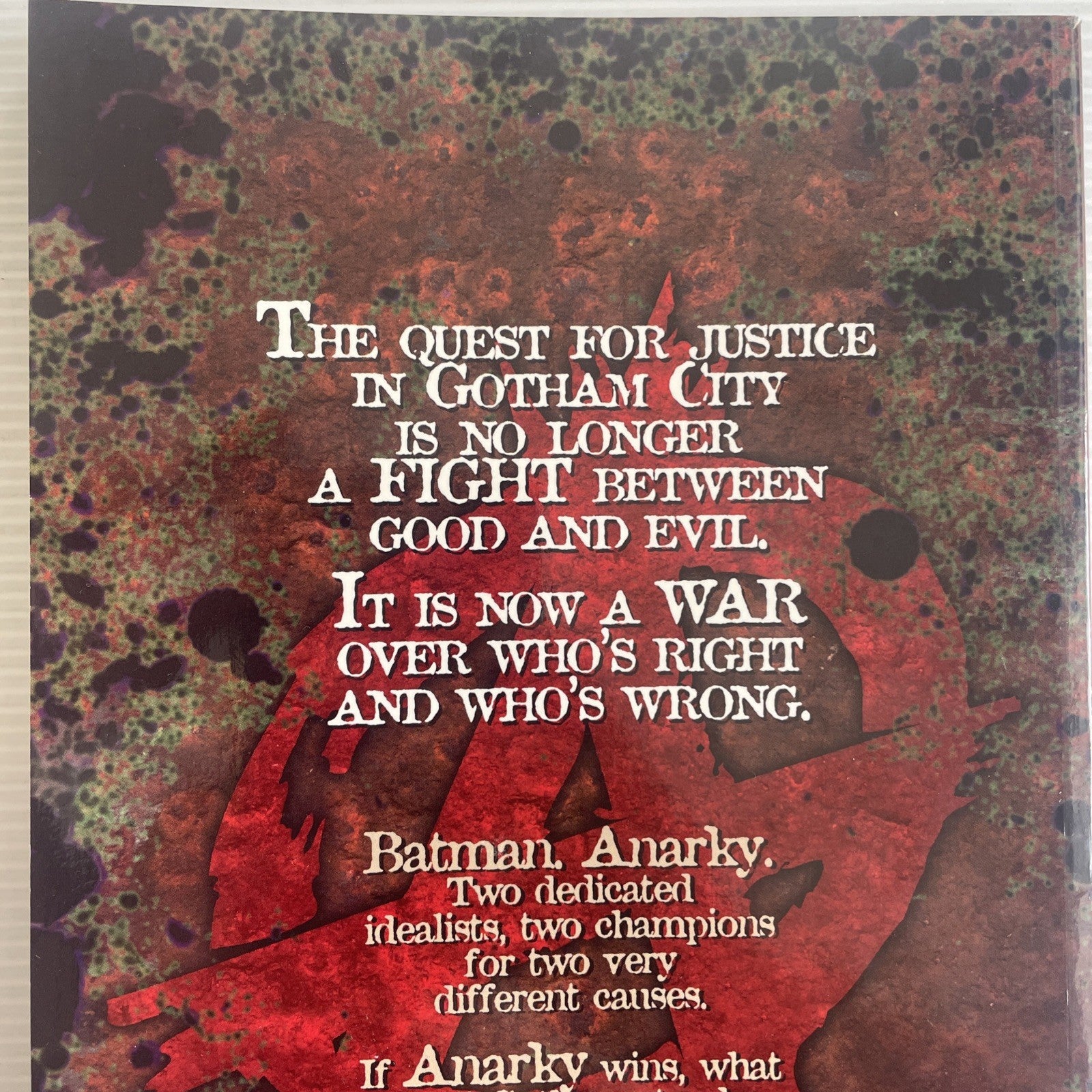 Batman Anarky 1999 TPB Trade Paperback **See Description5
