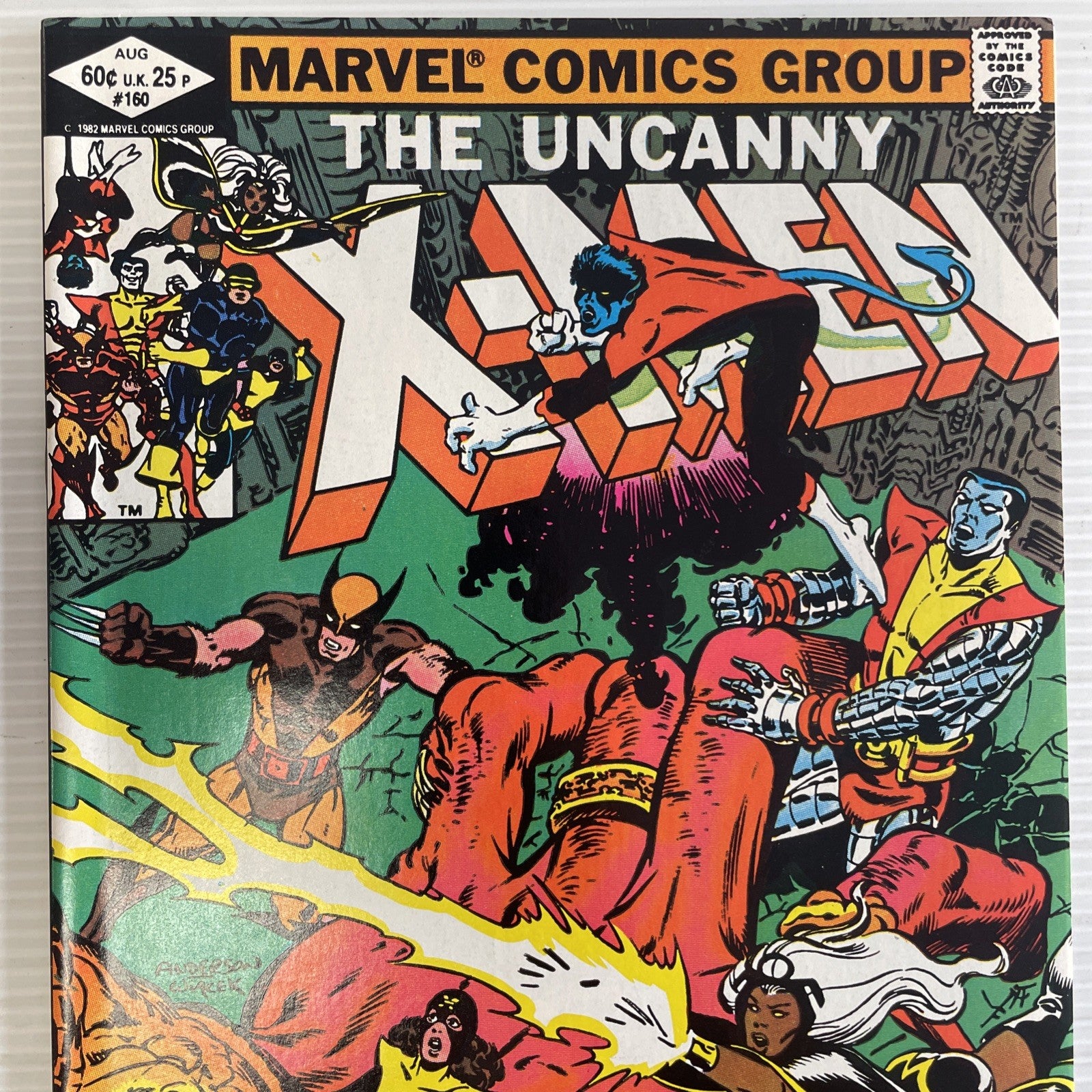 Uncanny X-Men #160 1982 VF/NM 1st Adult Magik Appearance1