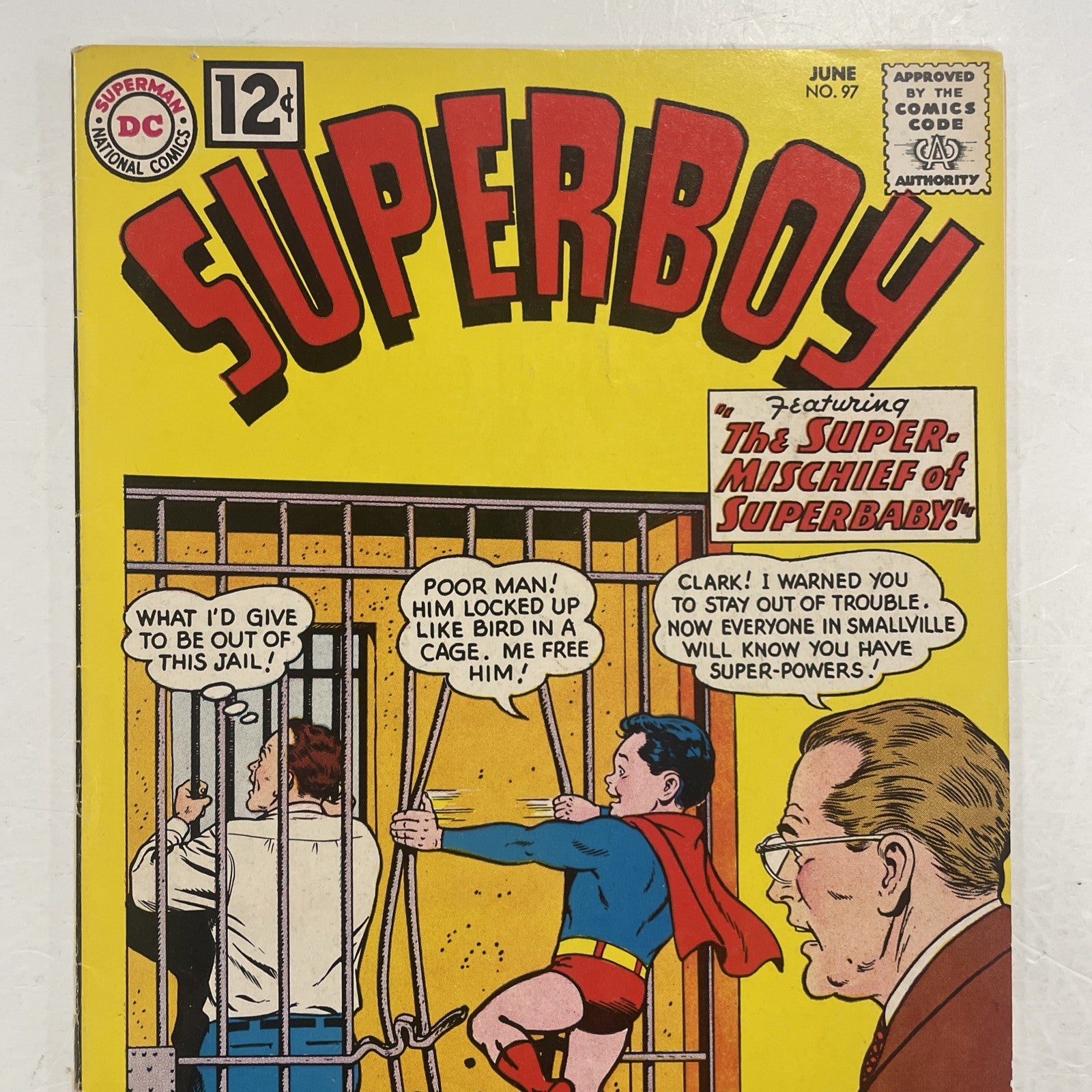 Superboy #97 1962 FN1