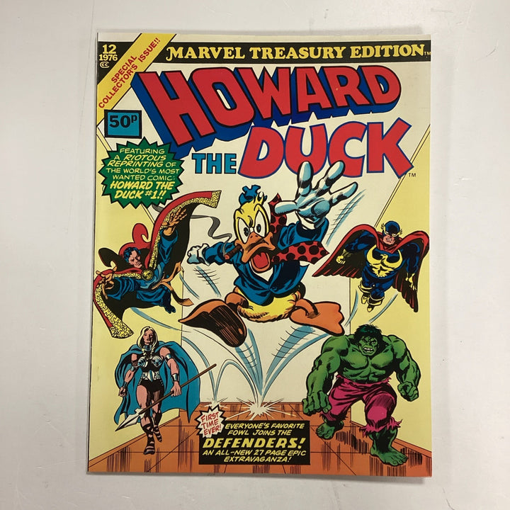 Marvel Treasury Edition Howard the Duck #12 1976 VF/NM Pence Copy0