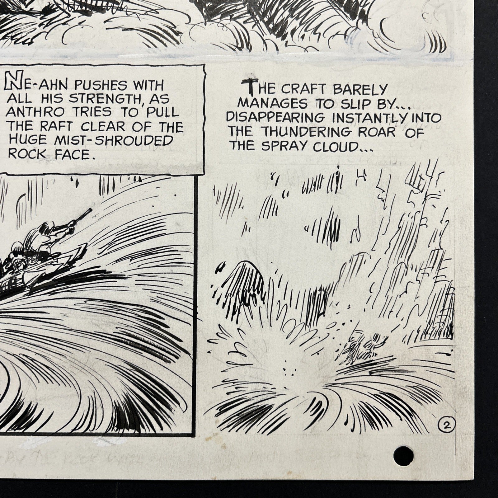 Anthro #5 Original Artwork for page 2 by Howard Post7