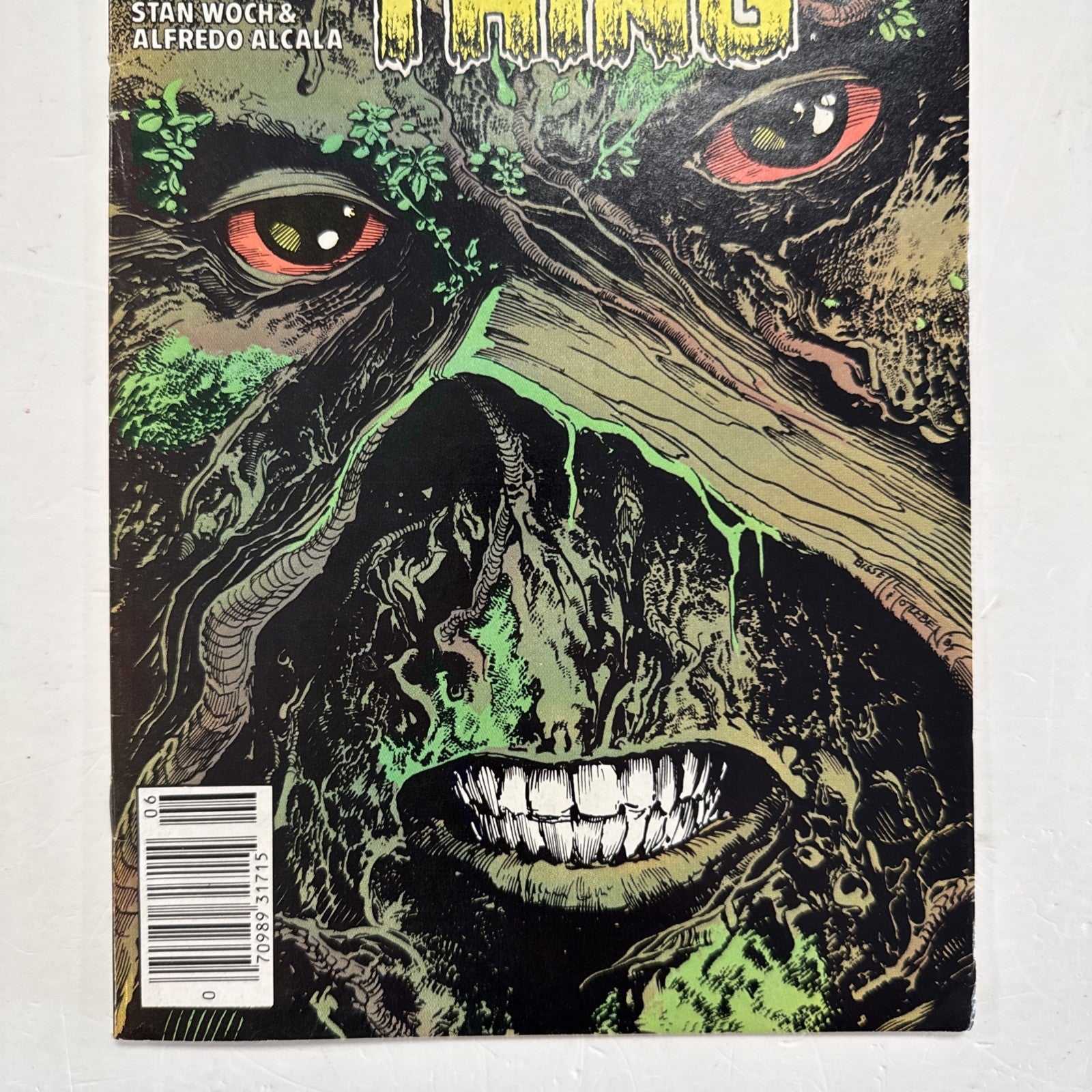 Swamp Thing #49 1986 VF Newsstand2