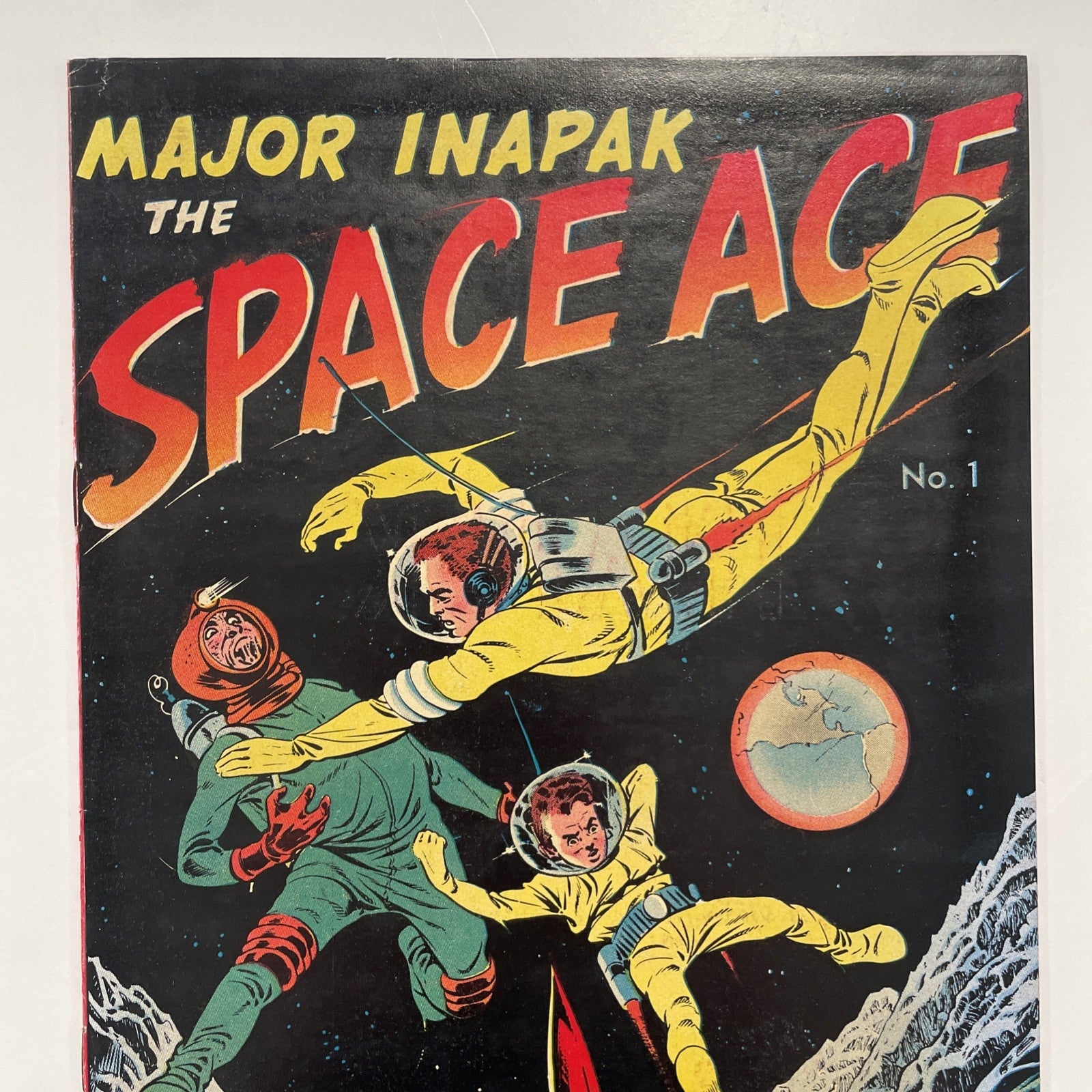 Major Inapak The Space Ace #1 1951 VG Golden Age (2)1