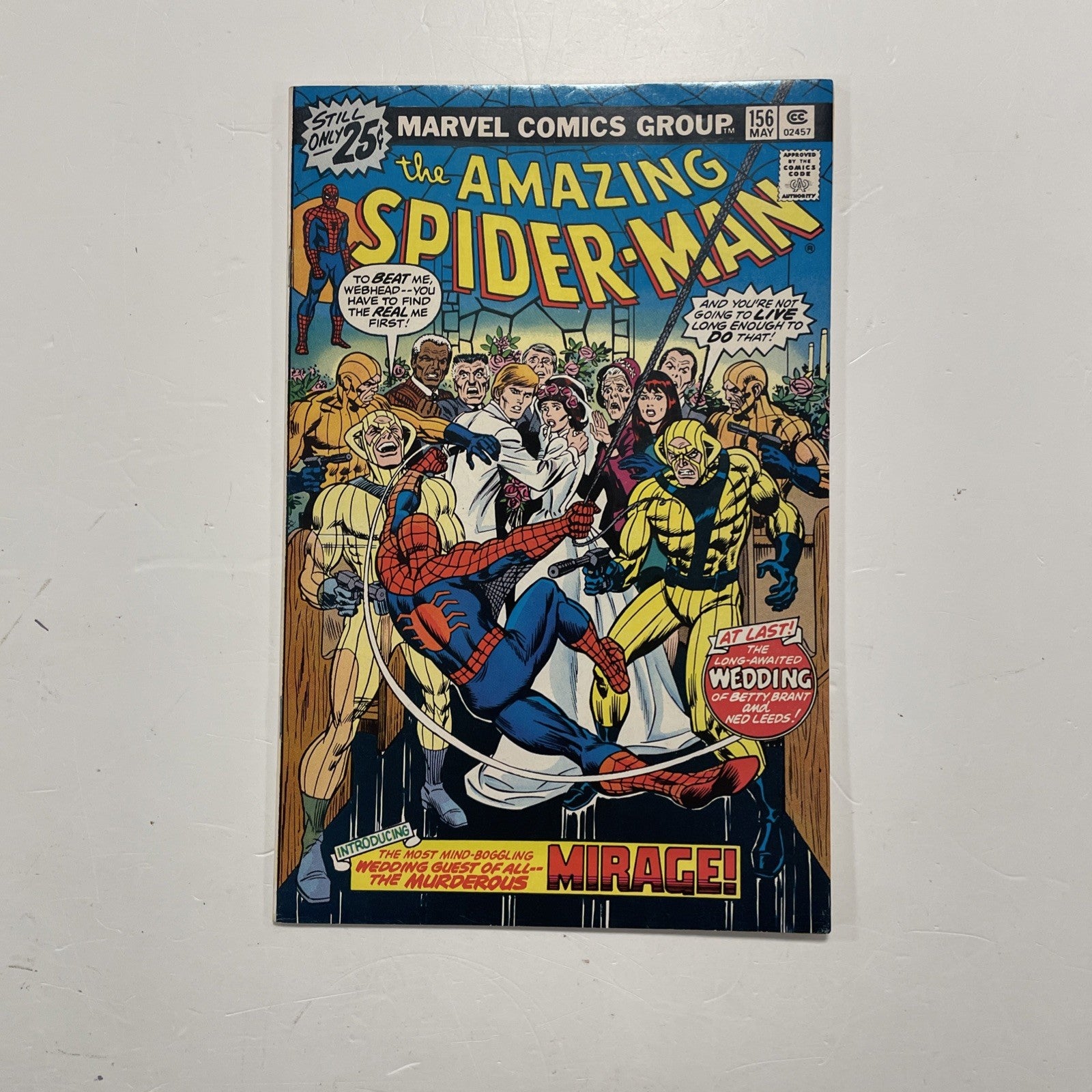 Amazing Spider-Man #156 1976 VF0