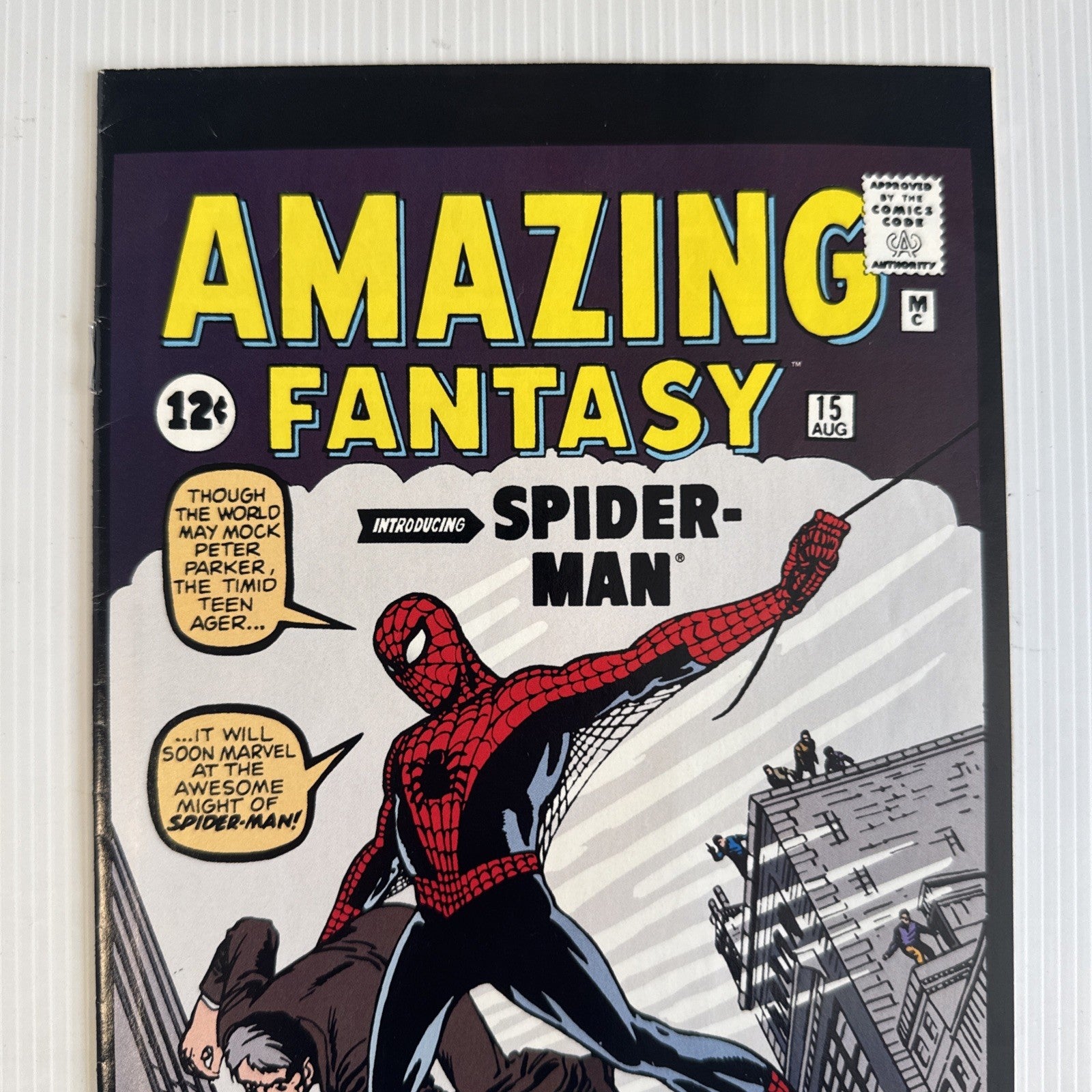 Amazing Fantasy #15 2002 FN Spider-man DVD Box Set Reprint Limited Edition1