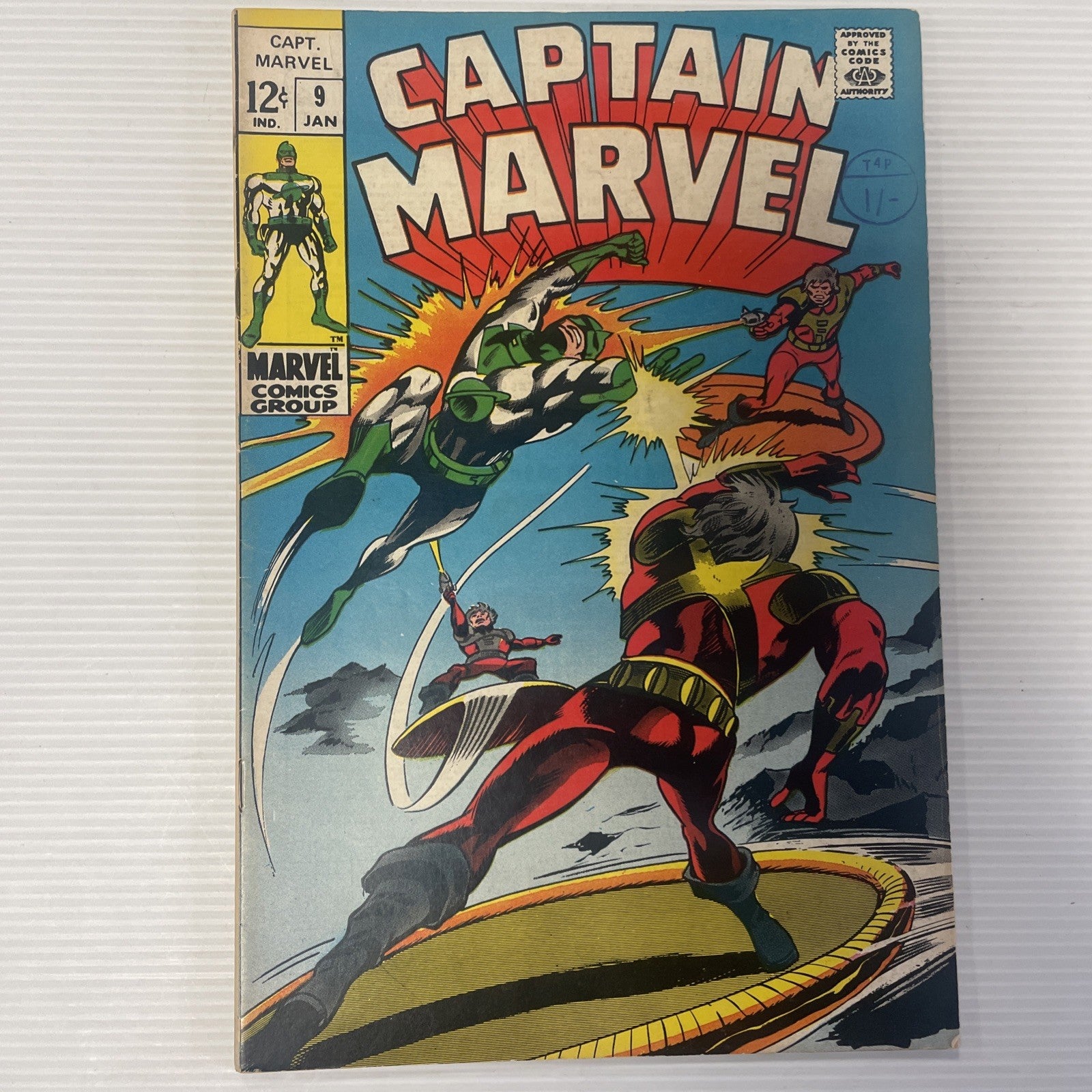 Captain Marvel #9 1968 FN/VF0