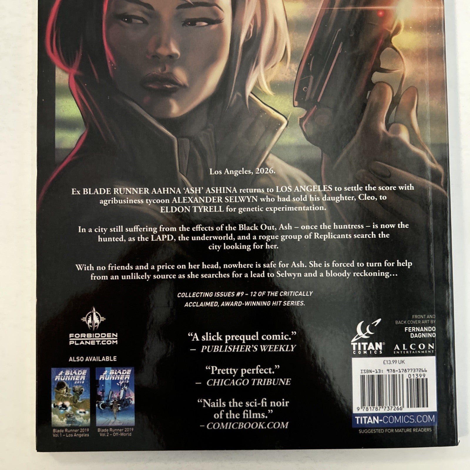 Blade Runner 2019 Home Again TPB Vol. 3 Inc Forbidden Planet Signed Card8