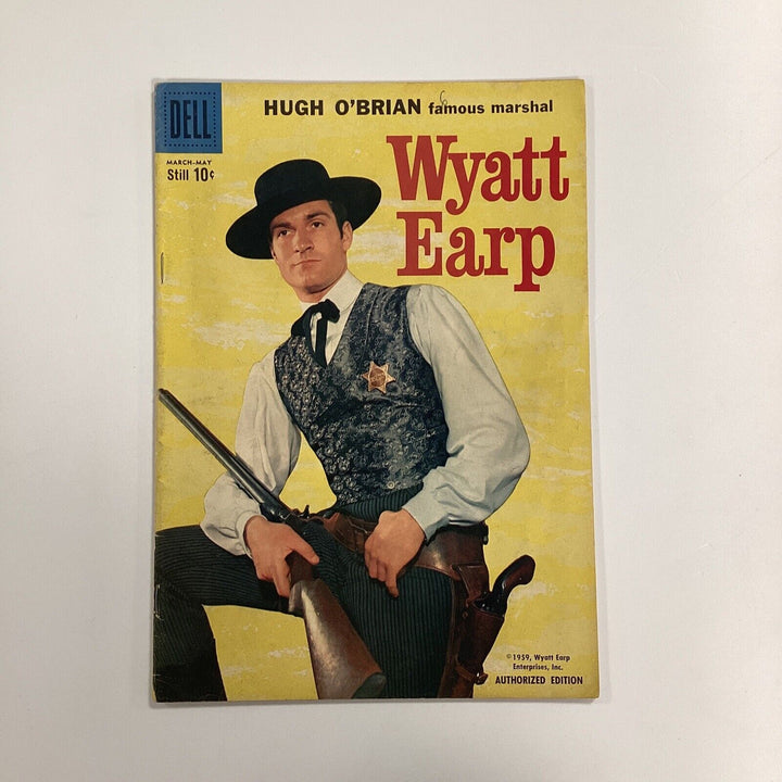 Dell Wyatt Earp #6 1959 VG/FN **pen at top of front cover